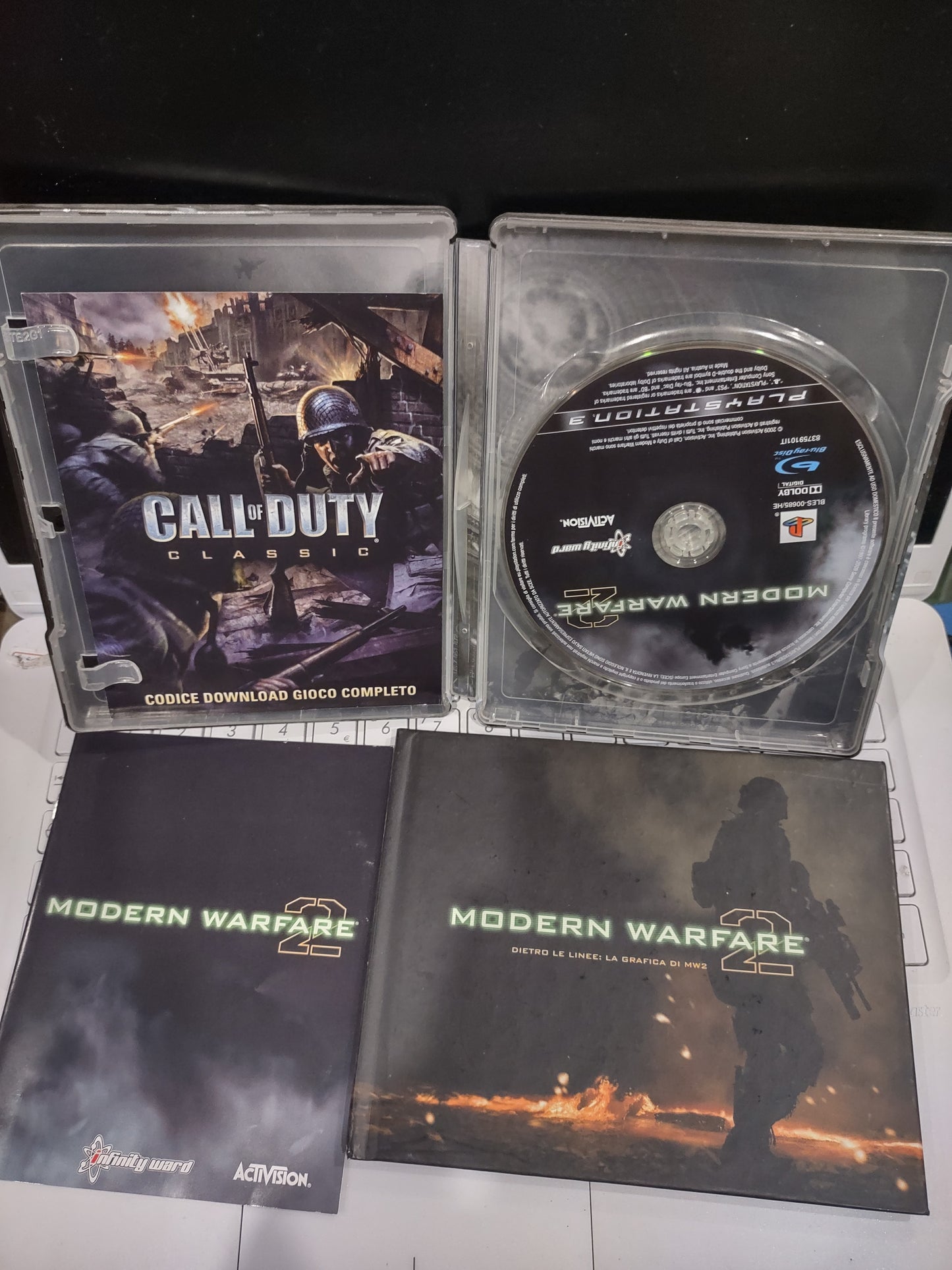 Gioco PS3 PlayStation call of duty modern warfare 2 edizione esperto