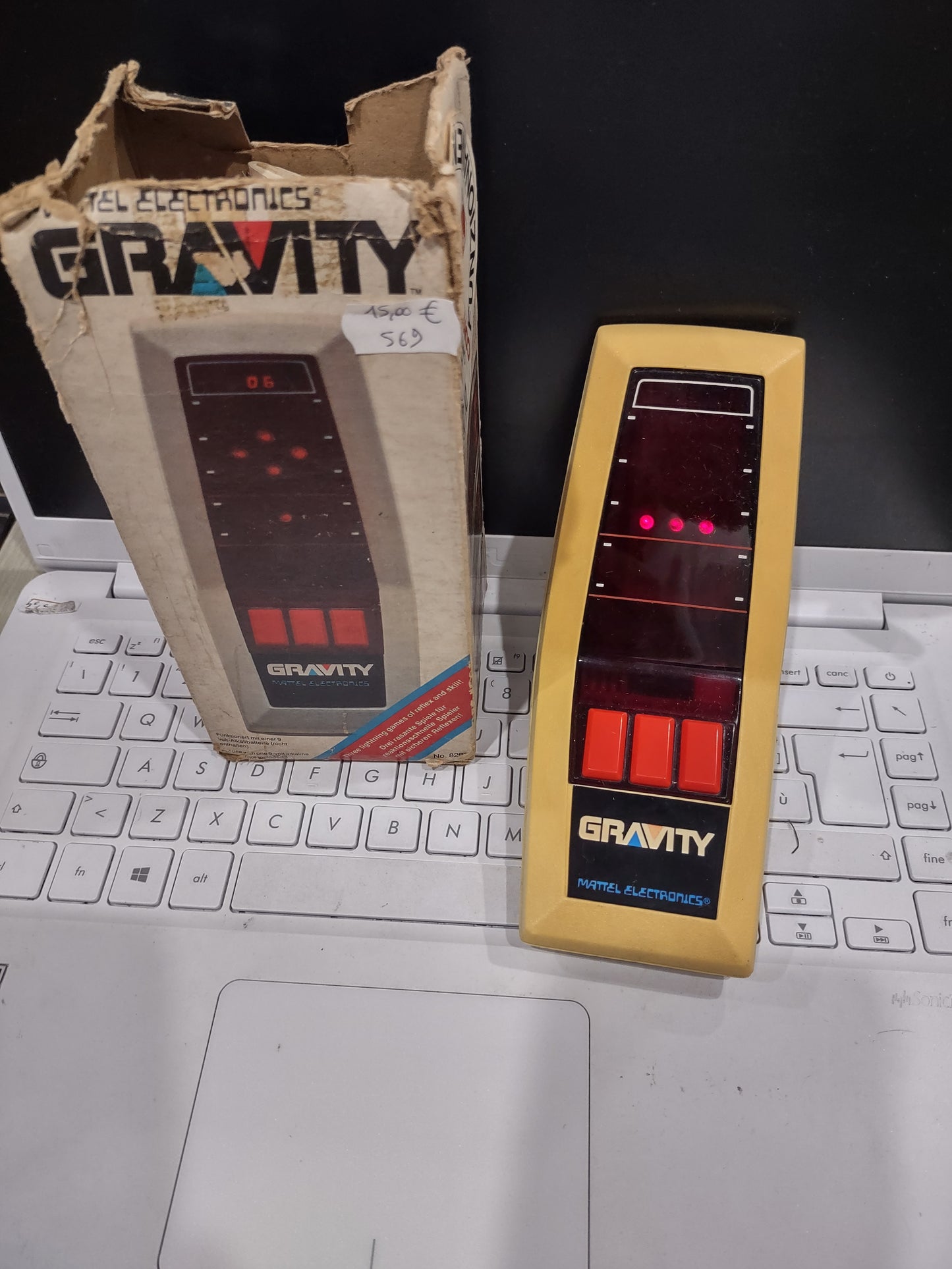 Gioco elettronico Gravity Mattel electronics 1980