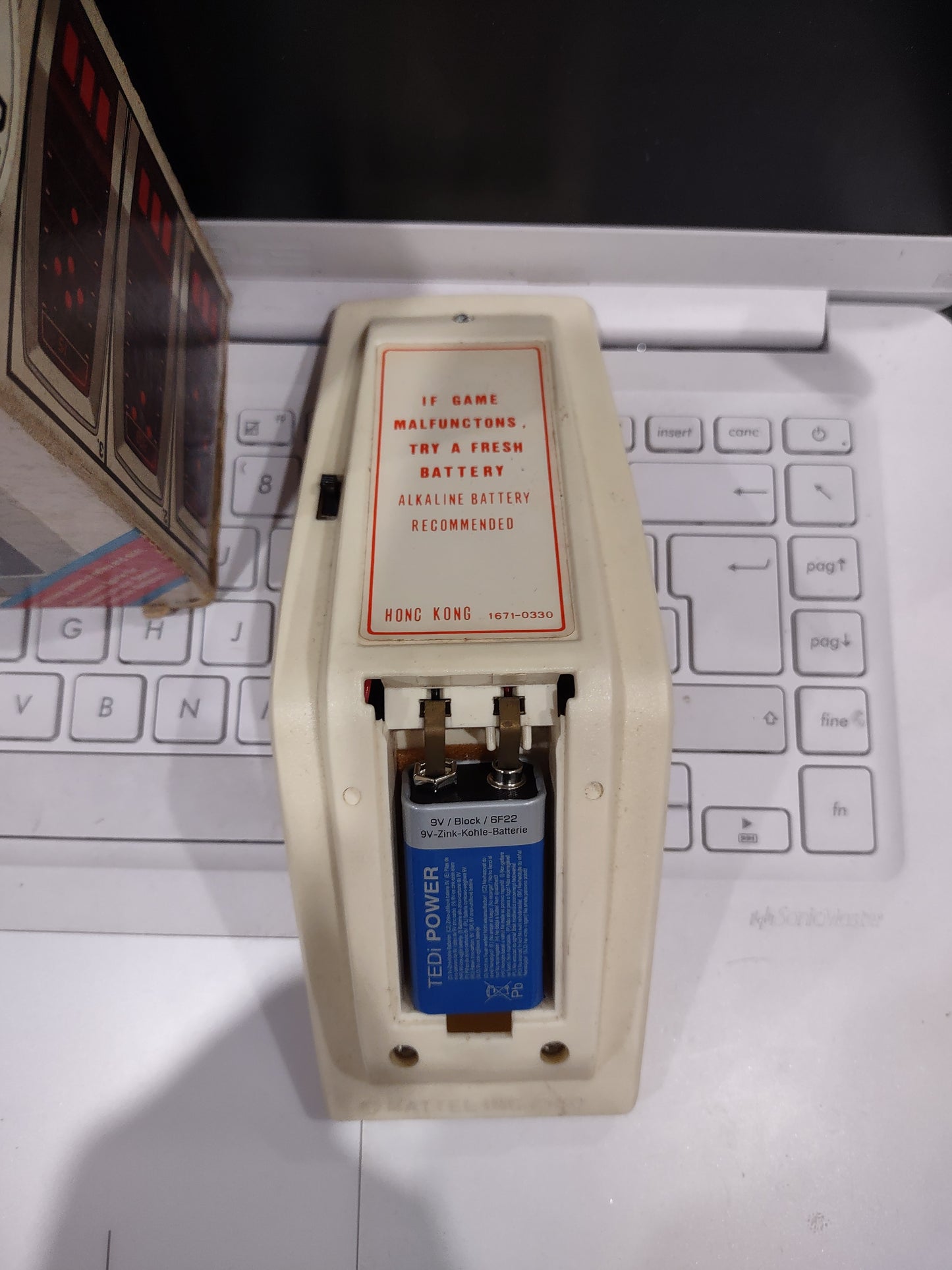 Gioco elettronico Gravity Mattel electronics 1980