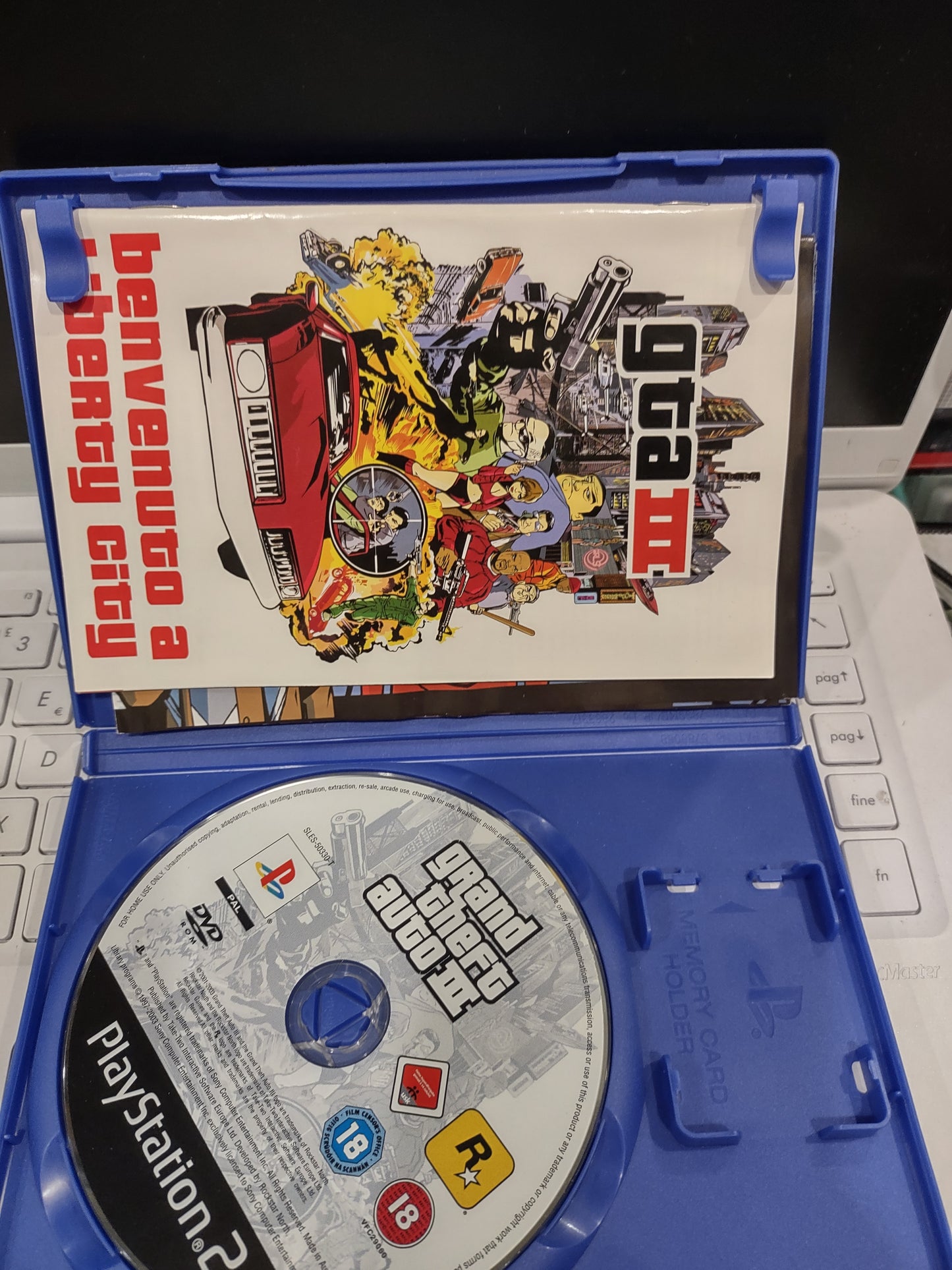 Gioco PS2 PlayStation GTA Grand theft auto 3 collection limited