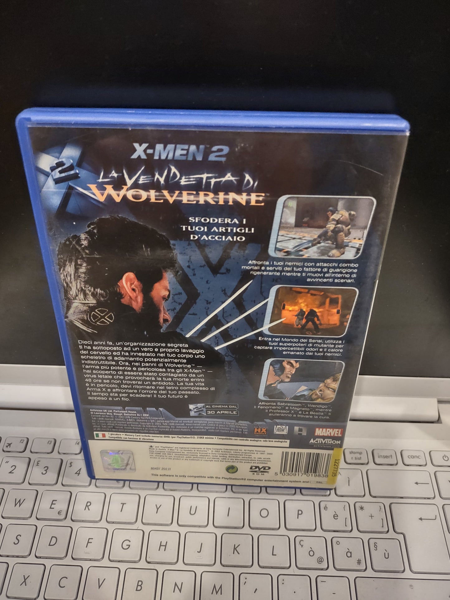 Gioco PS2 x-men 2 la vendetta di Wolverine