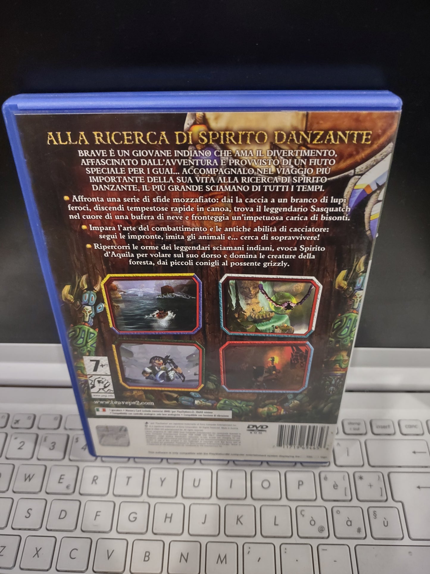 Gioco PS2 PlayStation brave alla ricerca di spirito danzante