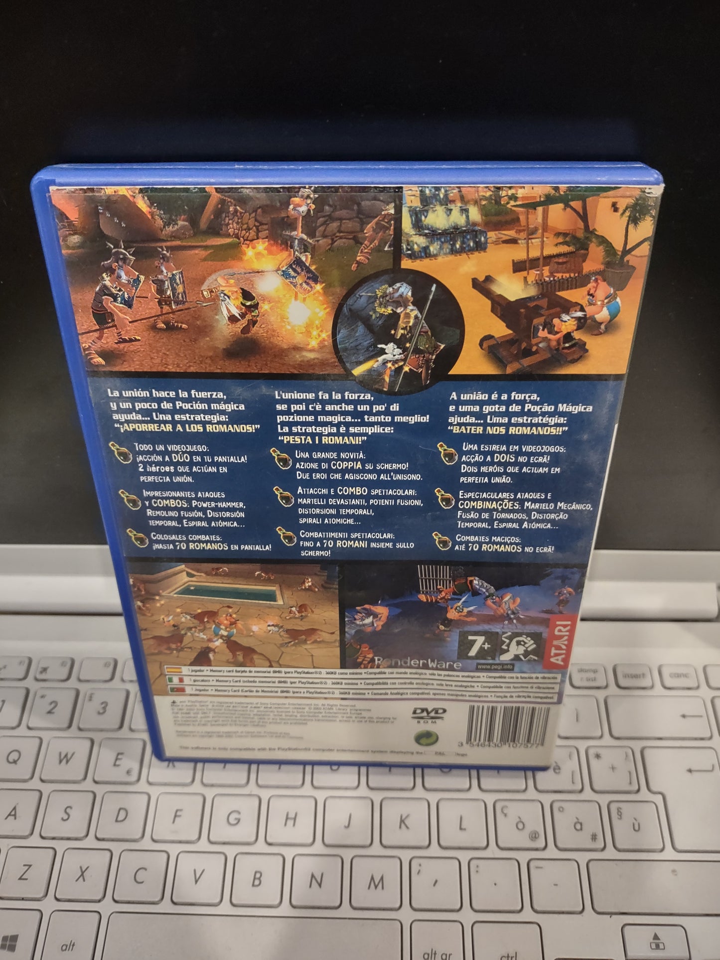 Gioco PS2 PlayStation Asterix e Obelix xxl