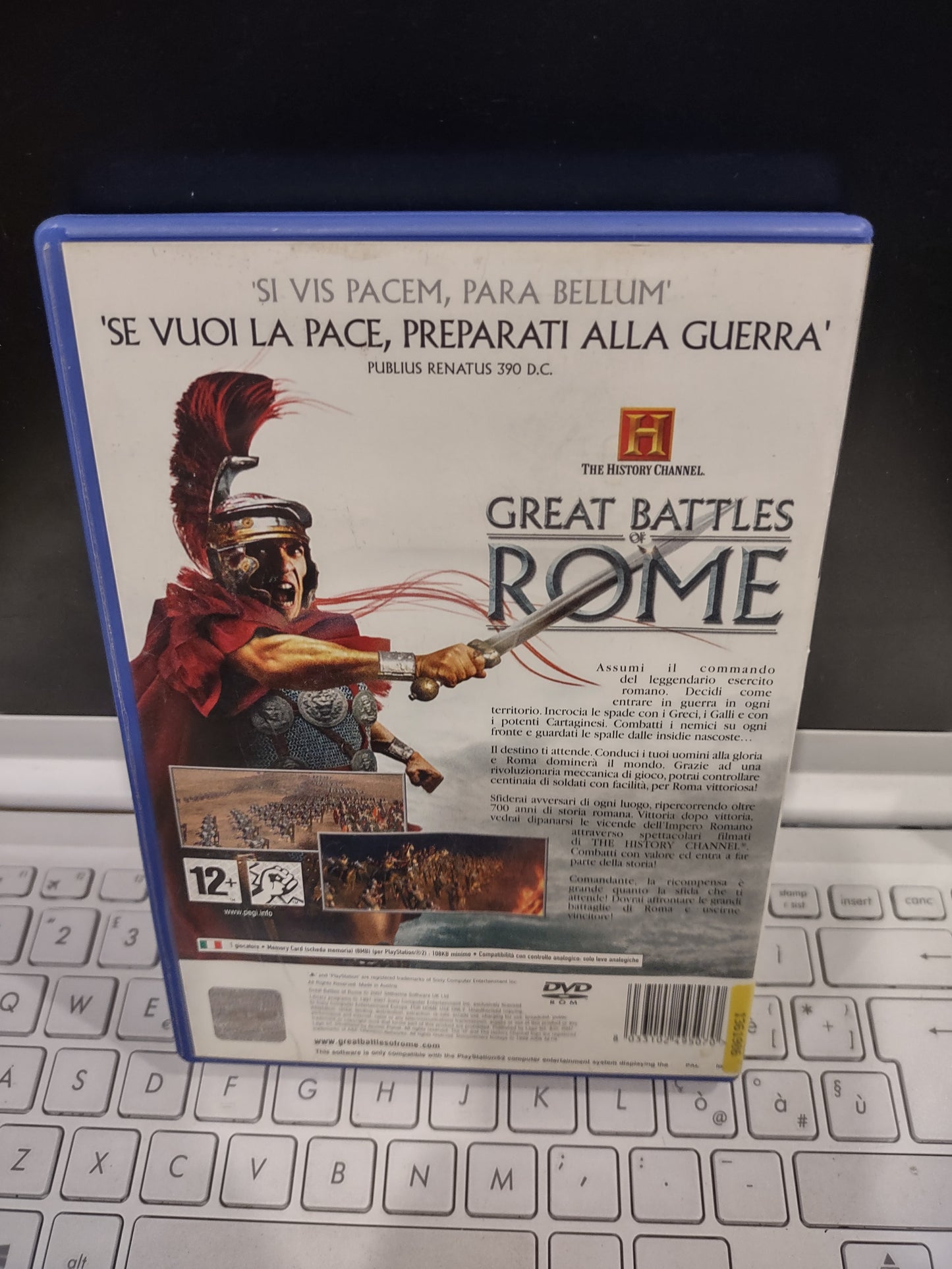 Gioco Ps2 PlayStation great battles of Rome
