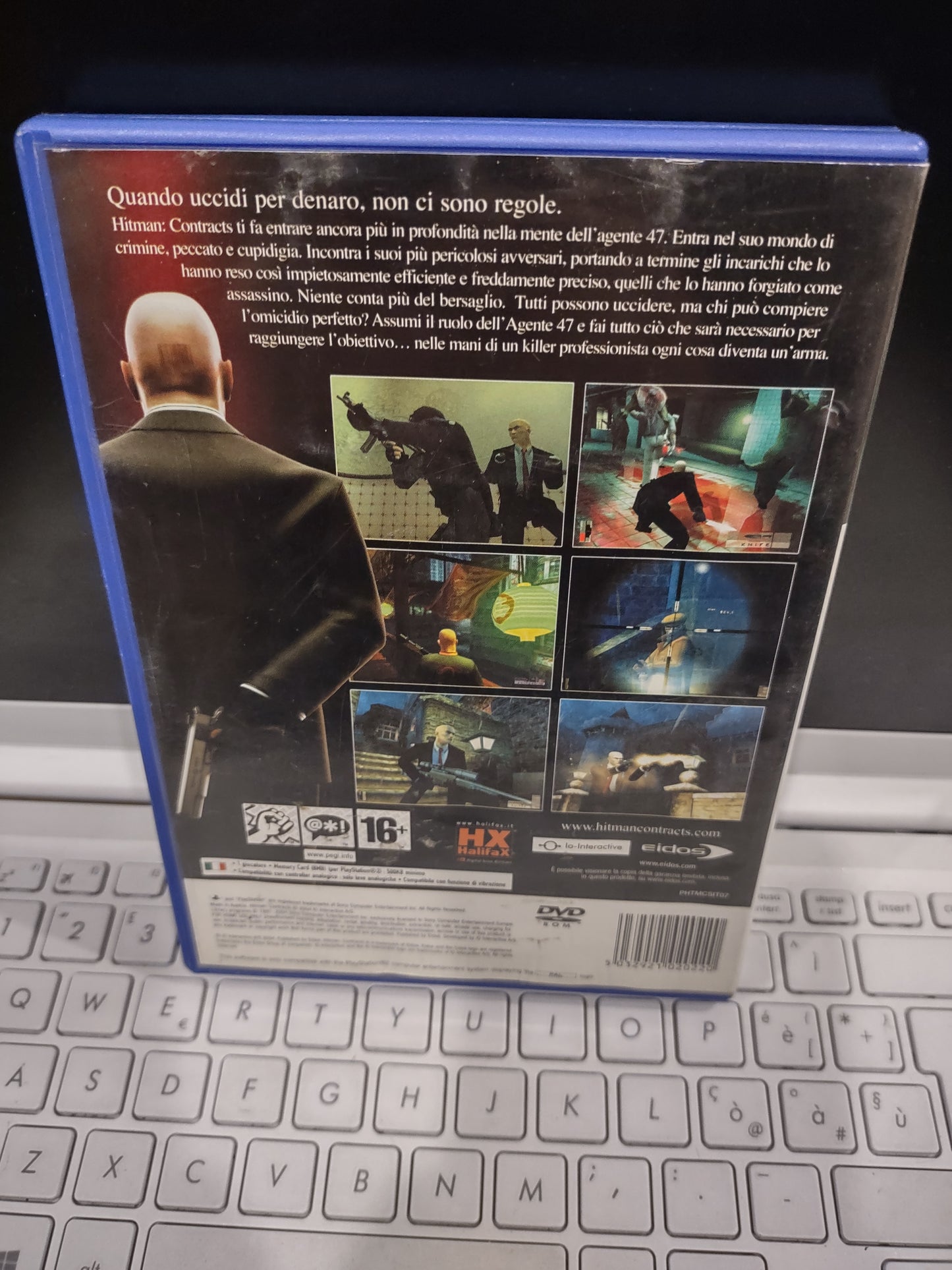 Il gioco PS2 PlayStation Hitman contracts