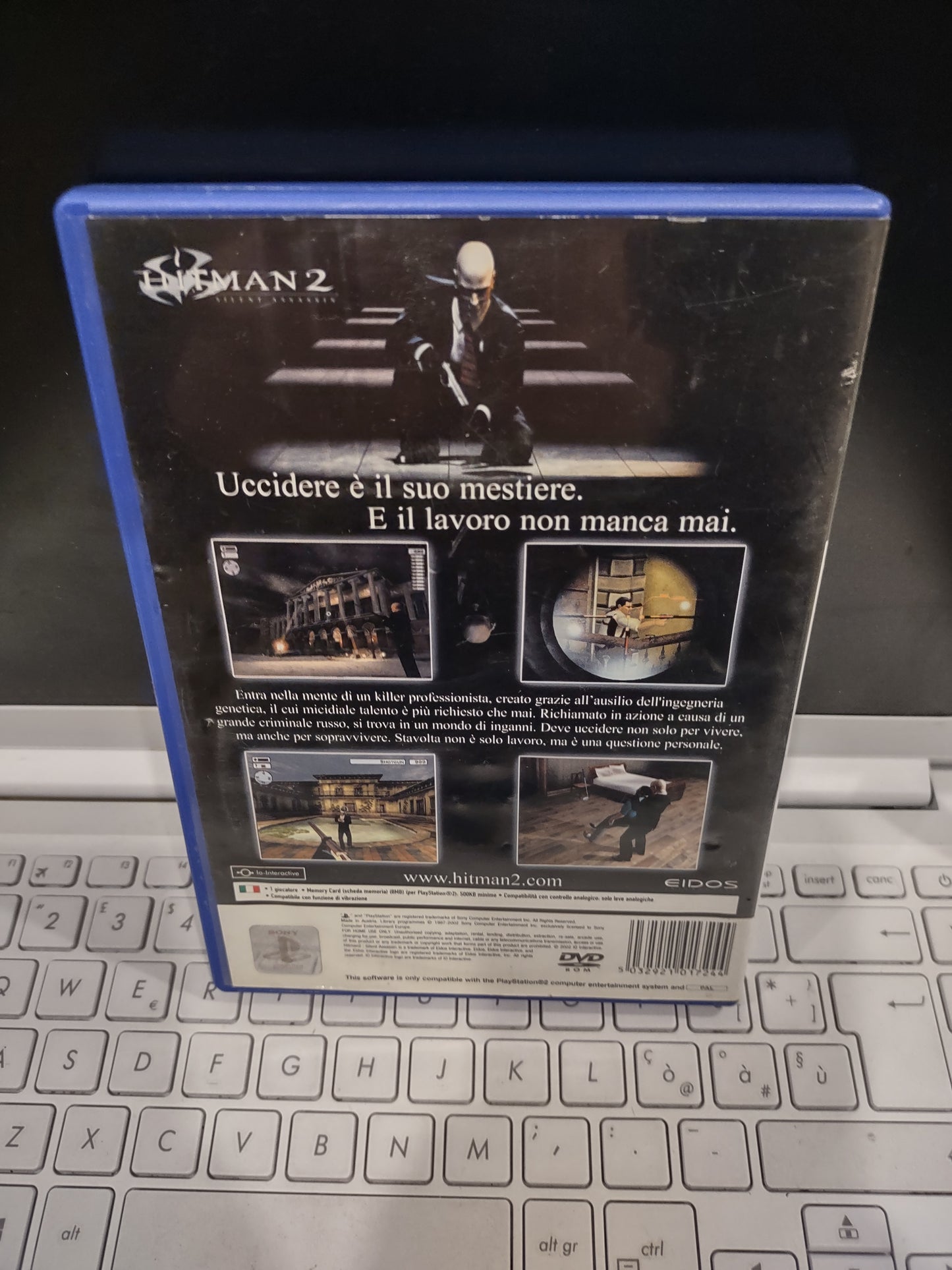 Gioco PS2 PlayStation Hitman 2 silent assassin