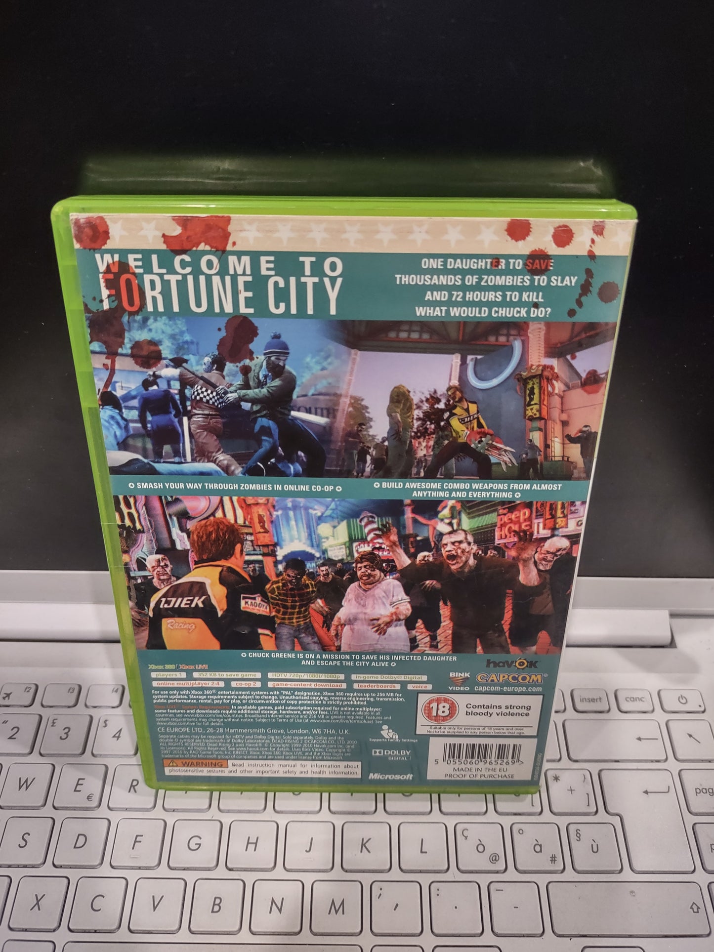 Gioco Xbox 360 dead rising 2