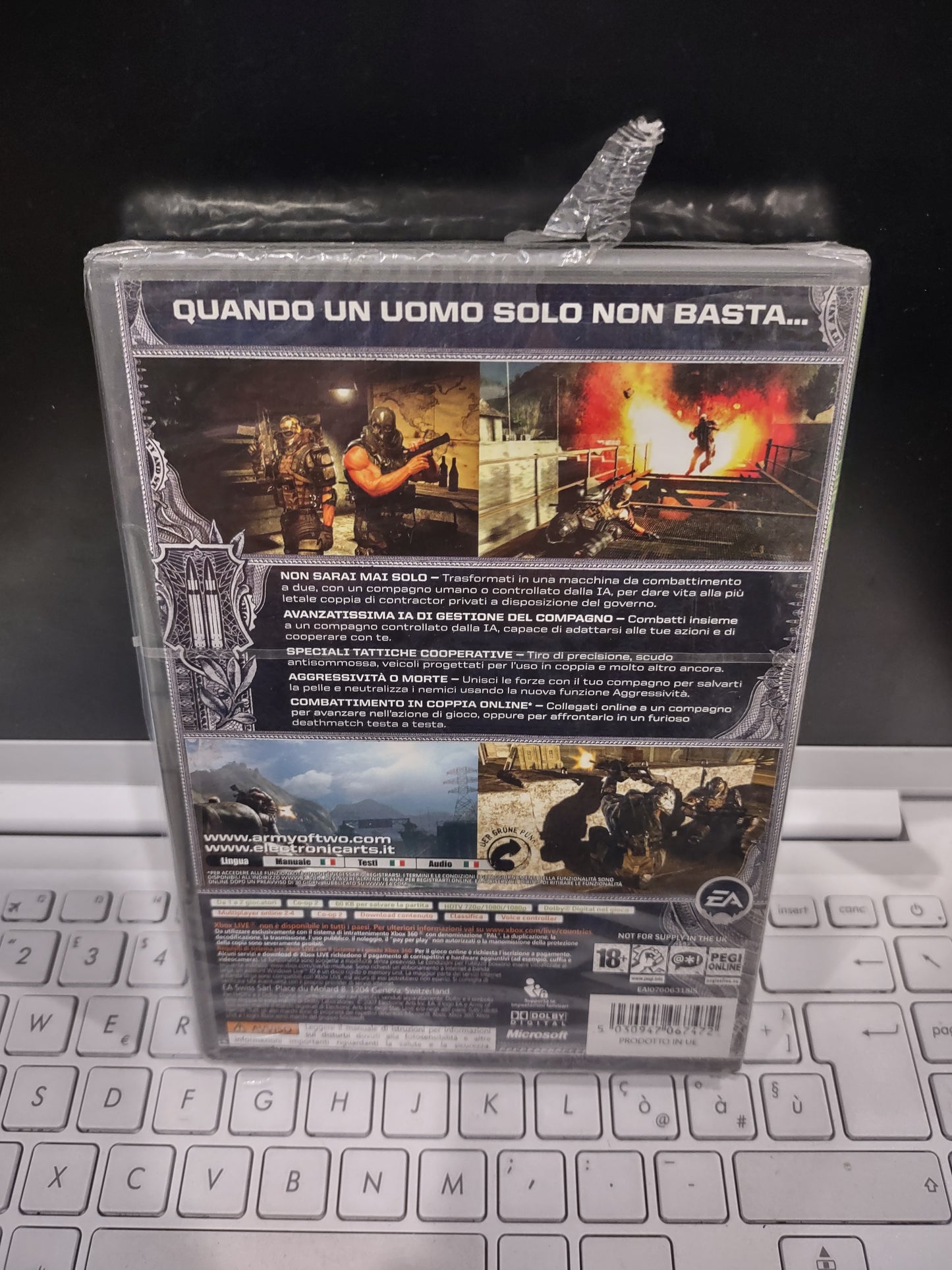 Gioco Xbox 360 army of two classics sealed