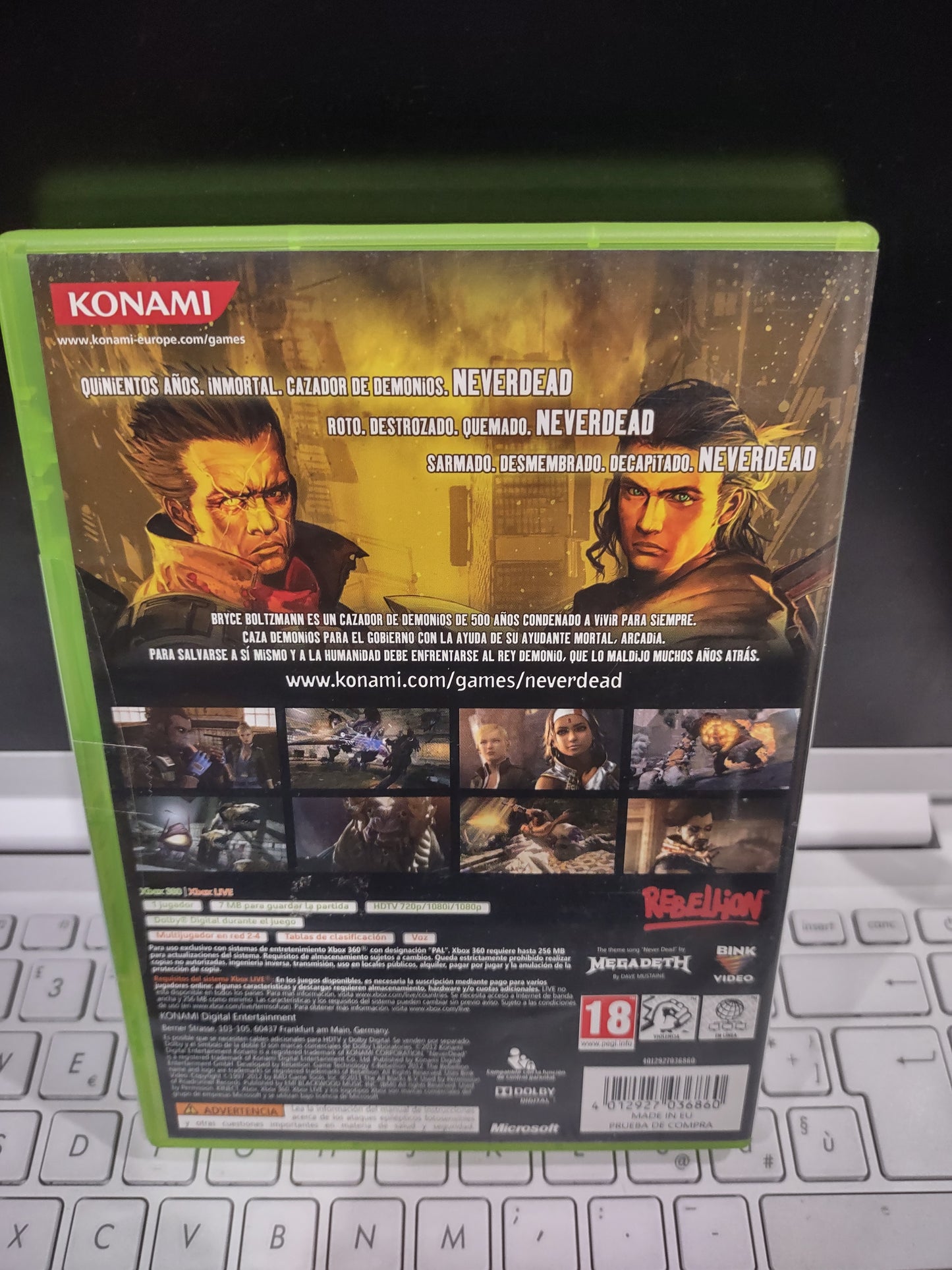 Gioco Xbox 360 never dead