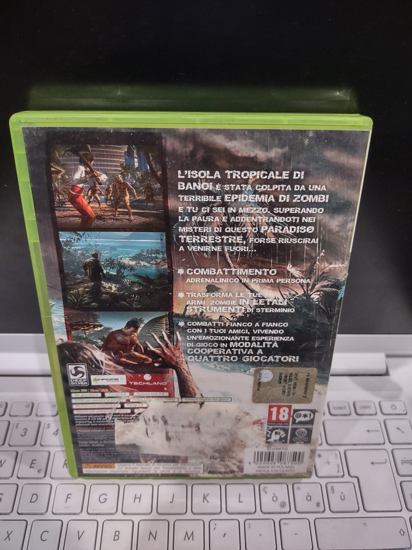 Gioco Xbox 360 dead Island 1