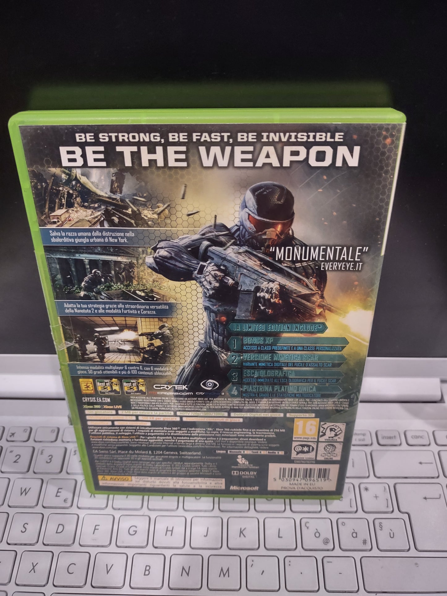 Gioco Xbox 360 crysis 2