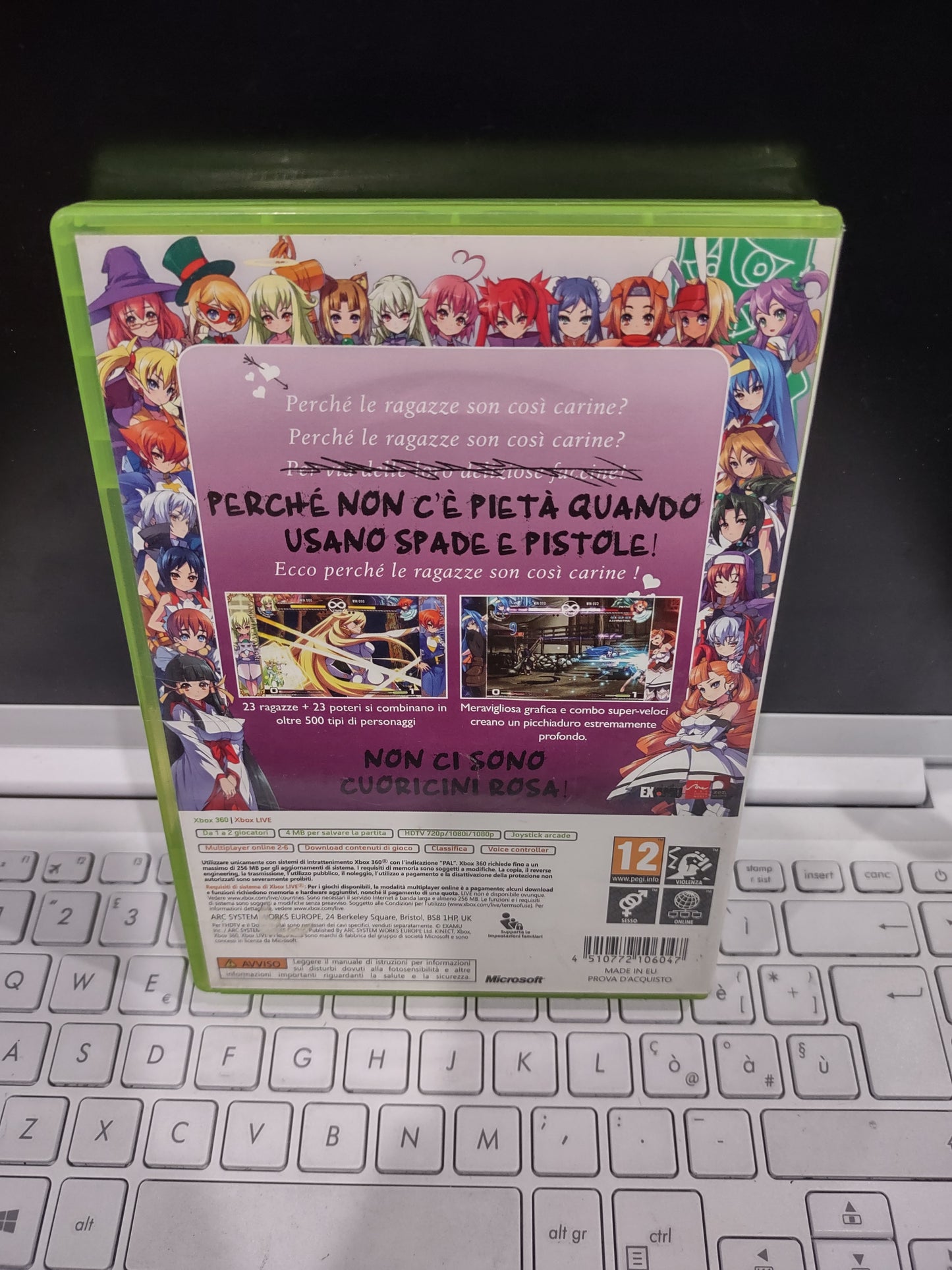 Gioco xbox 360 arcana Heart 3