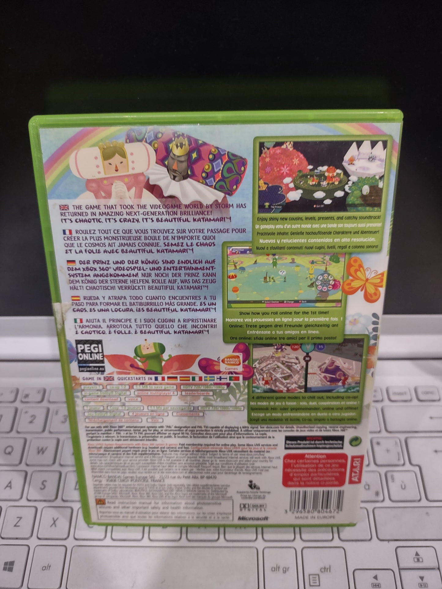 Gioco xbox 360 beautiful katamari