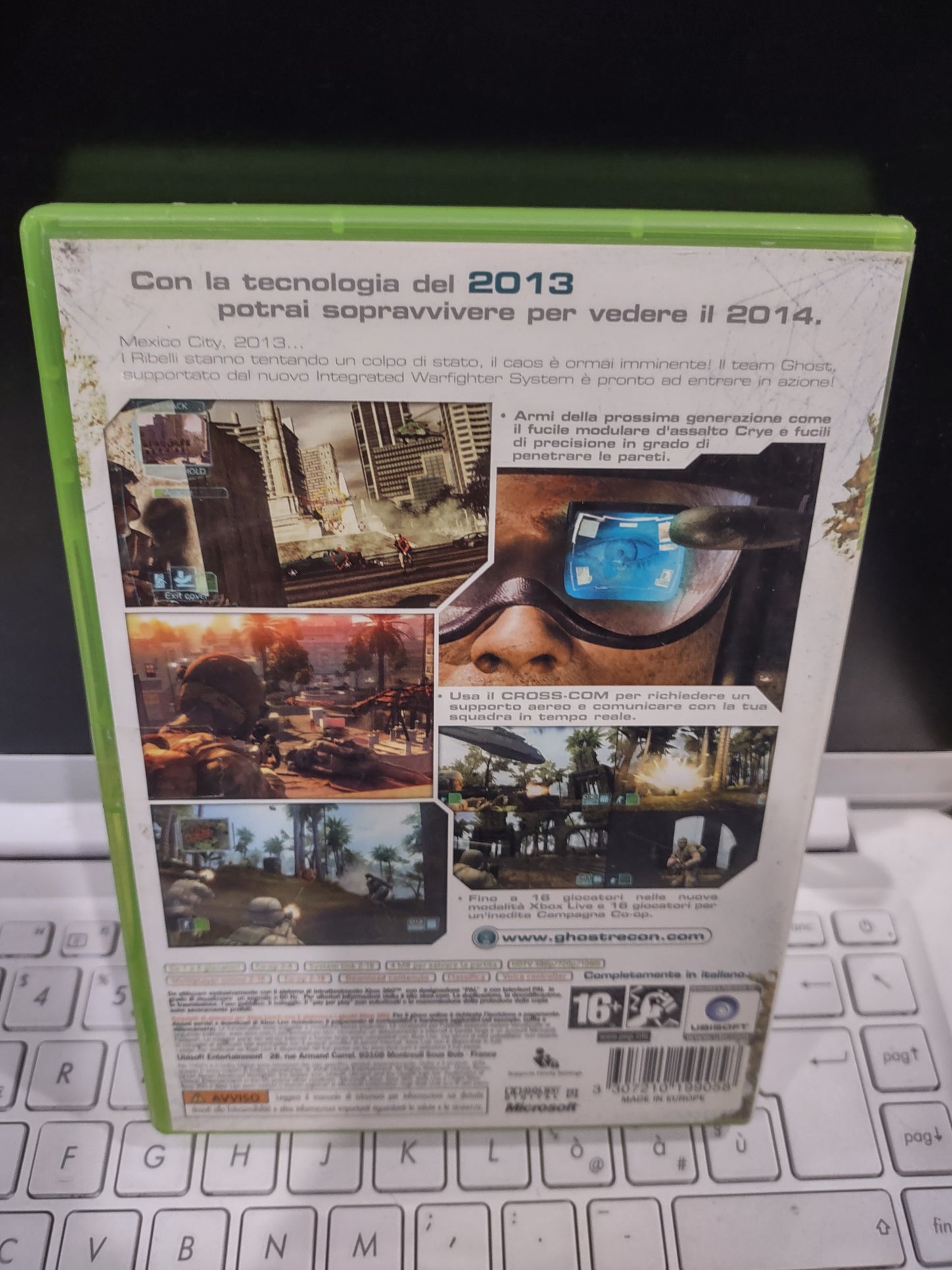 Gioco xbox 360 Ghost recon advanced warfighter