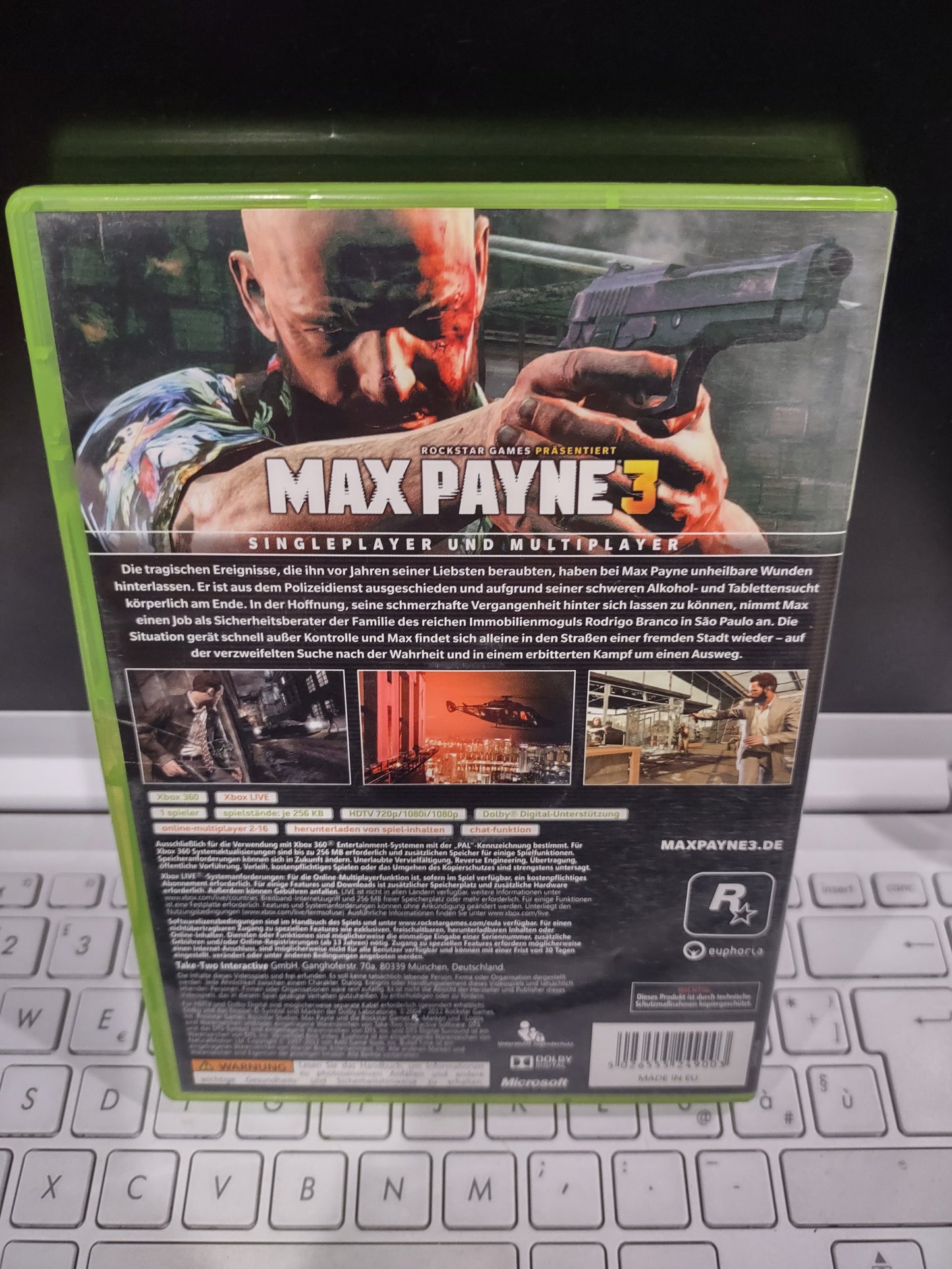 Gioco Xbox 360 Max Payne 3