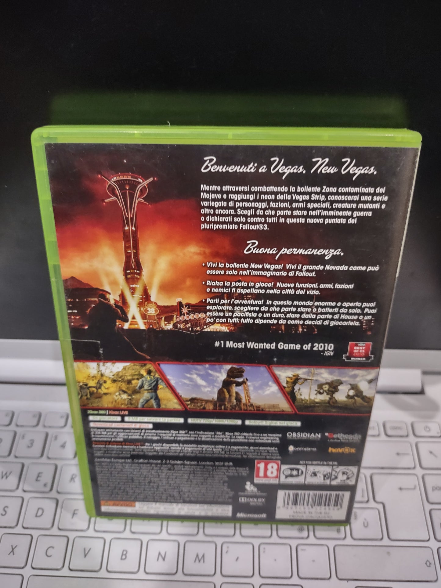 Gioco Xbox 360 fallout New Vegas