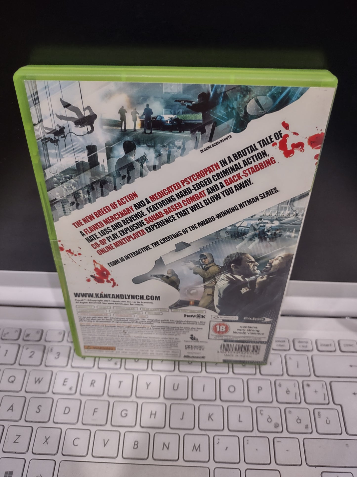 Gioco Xbox 360 kane & Lynch dead men