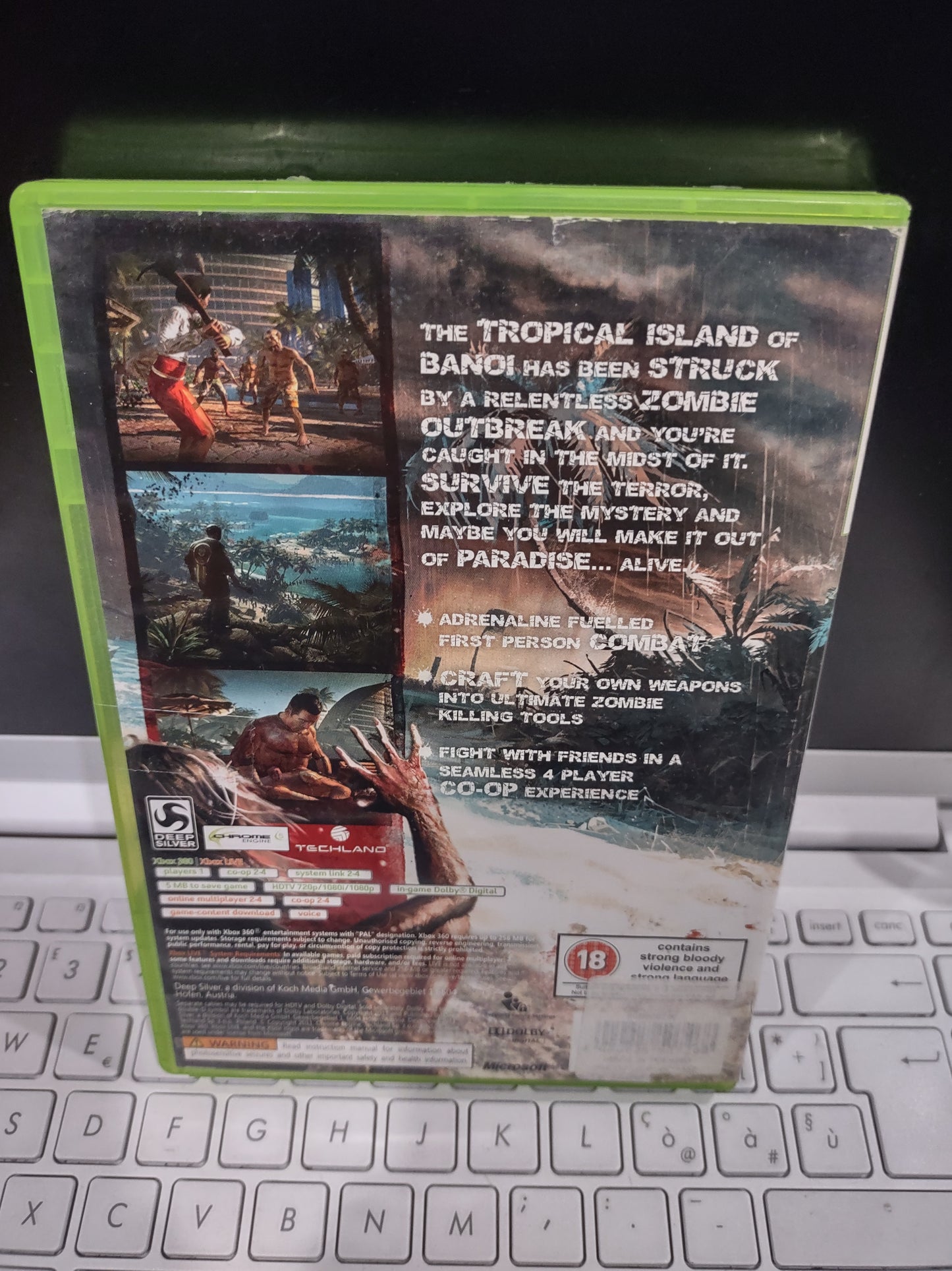 Gioco Xbox 360 dead Island 1