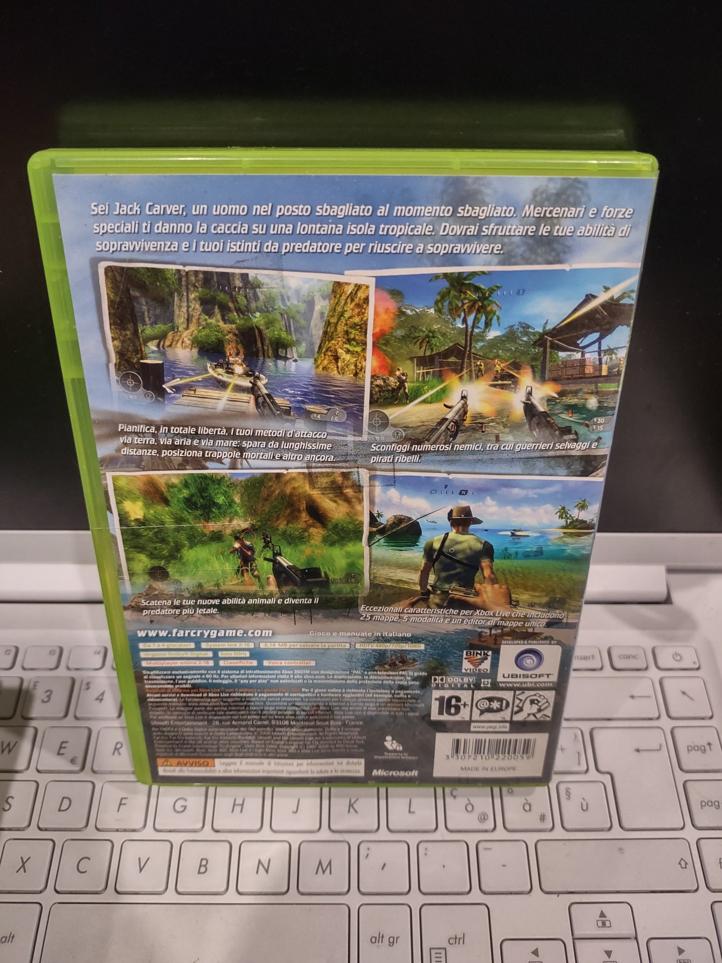 Gioco Xbox 360 fare cry insticts predator