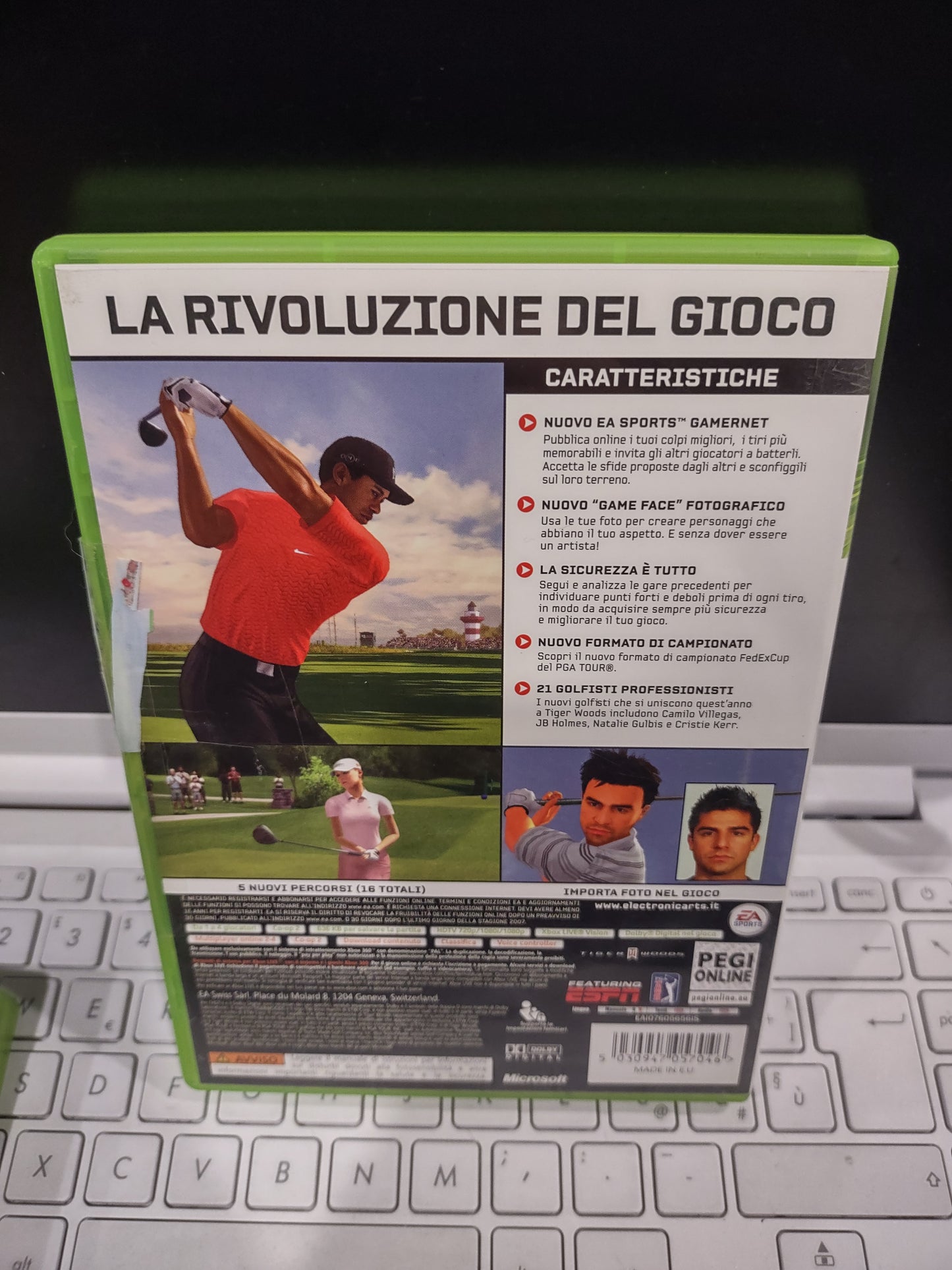 Gioco Xbox 360 tiger Woods PGA Tour 08