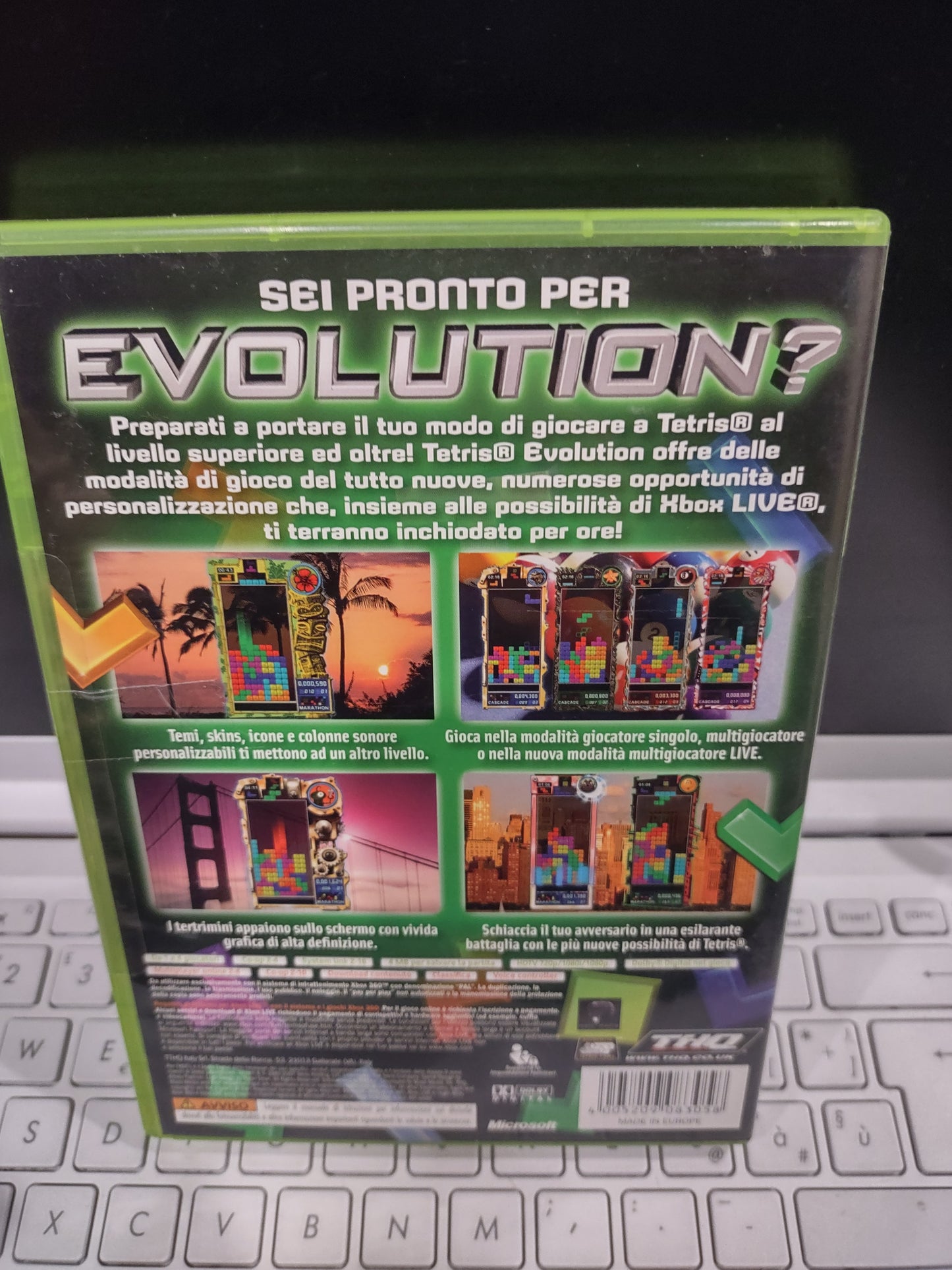 Gioco xbox 360 Tetris Evolution