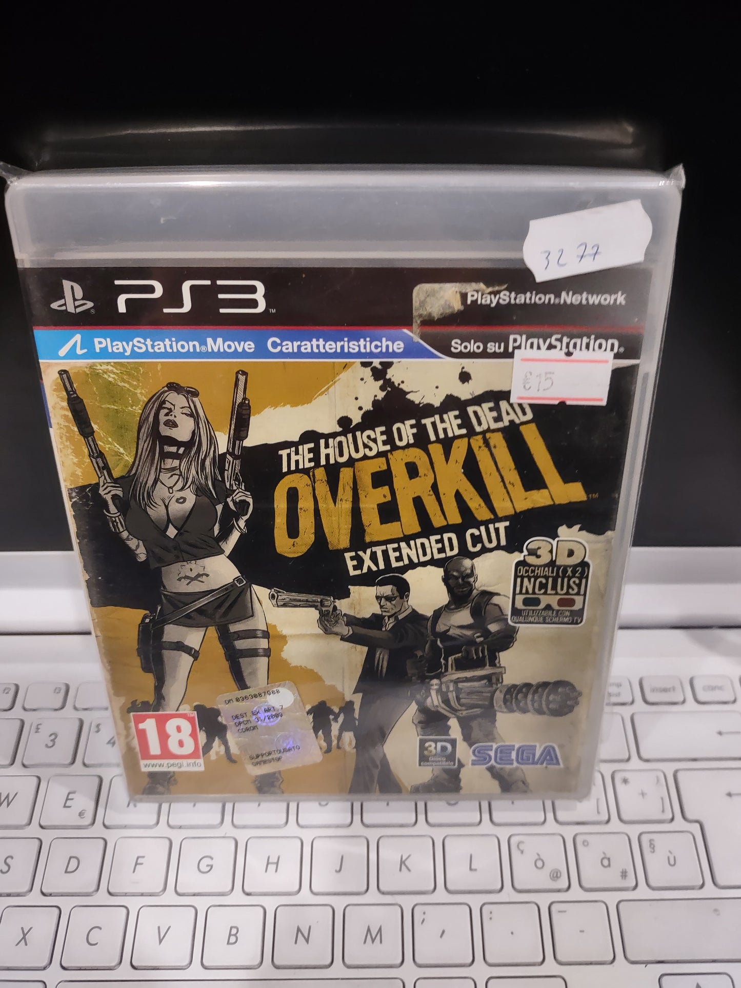 Gioco PS3 PlayStation the House of dead overkill extended cut