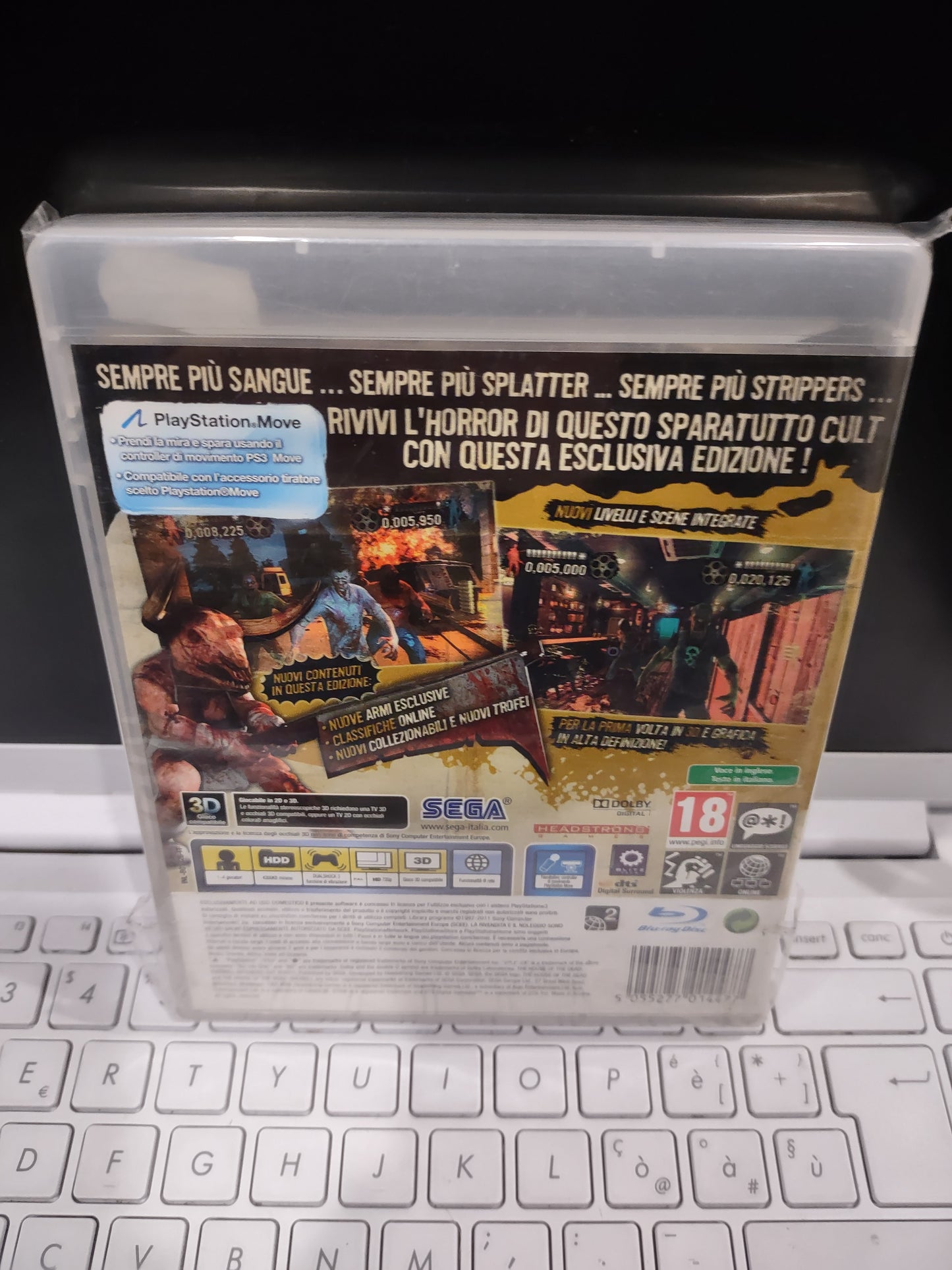 Gioco PS3 PlayStation the House of dead overkill extended cut