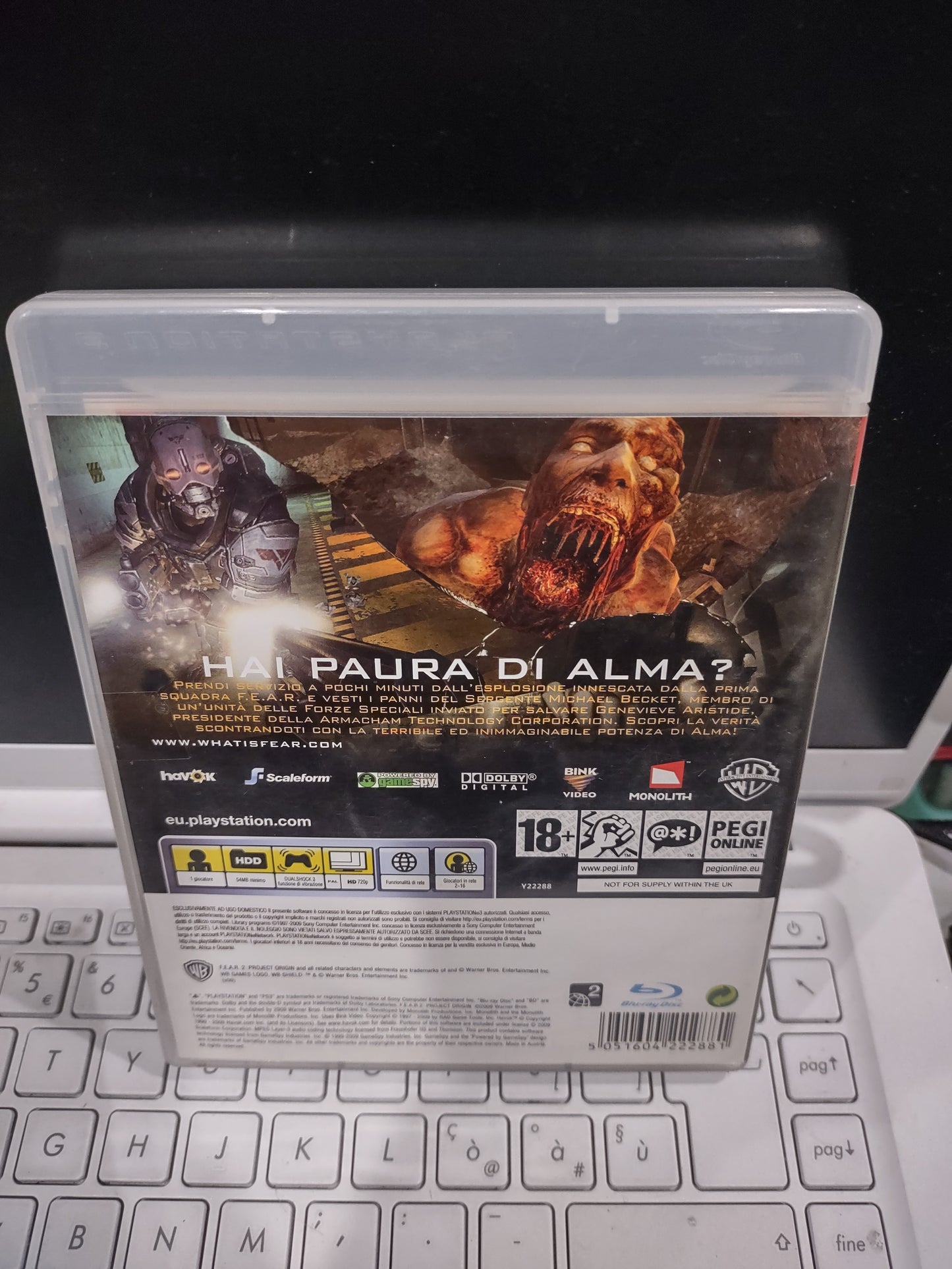 Gioco ps3 PlayStation fear 2