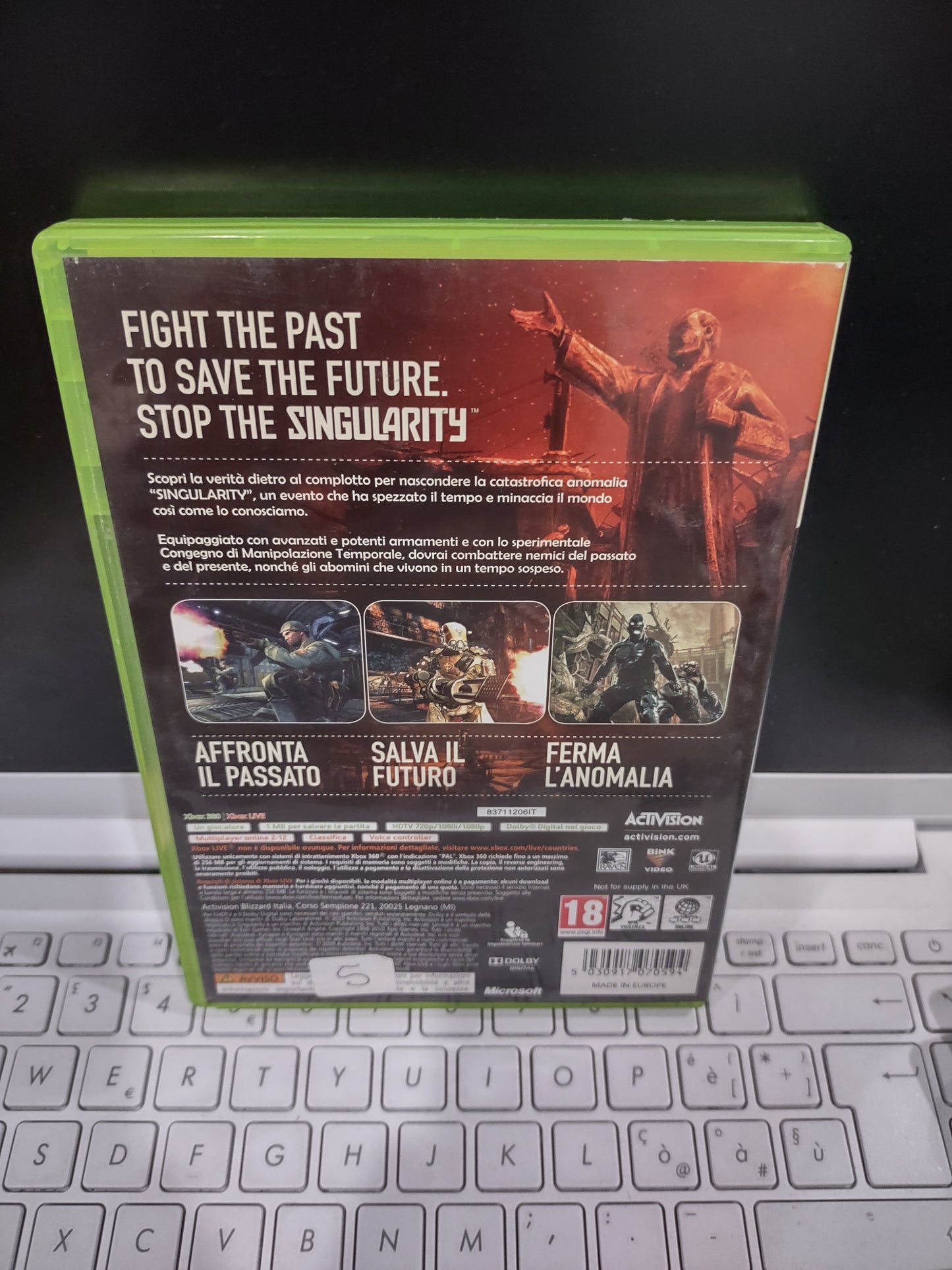 Gioco Xbox 360 singularity