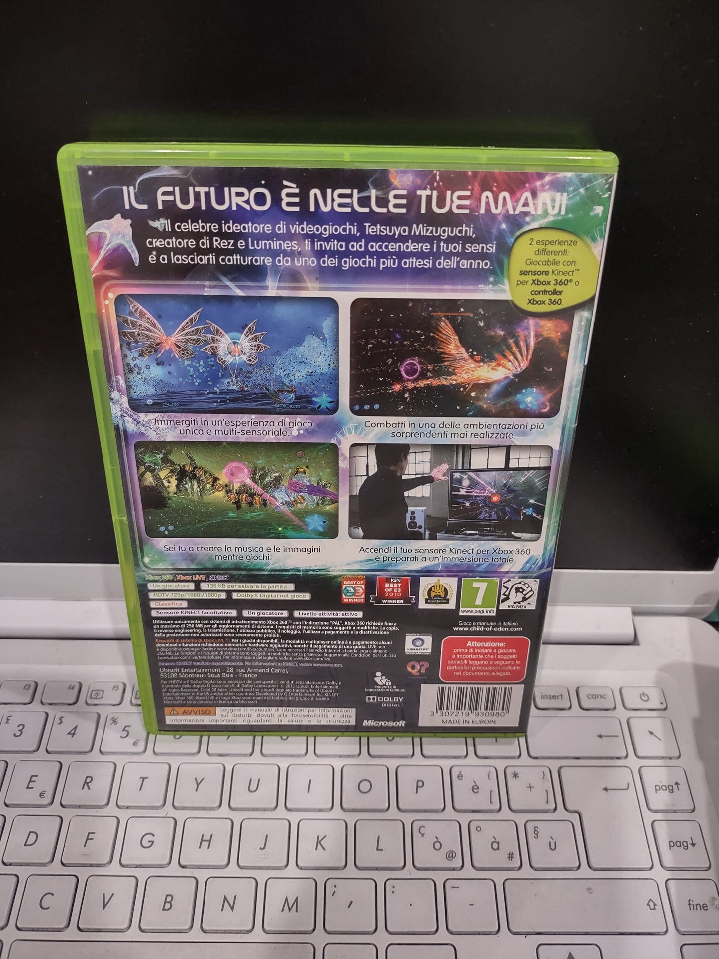 Gioco xbox 360 child of Eden