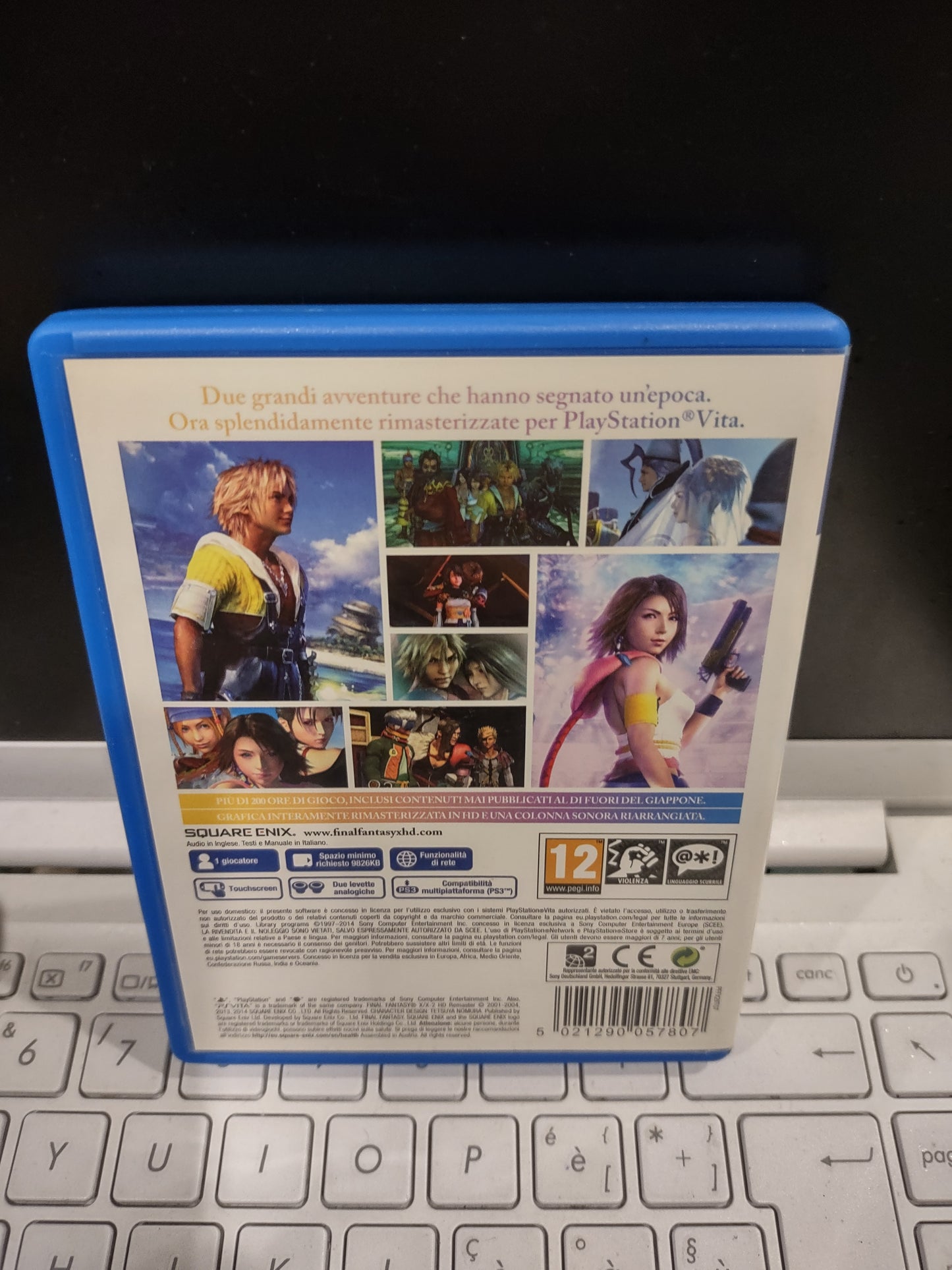 Gioco PS Vita PlayStation final Fantasy X/X-2 HD remaster