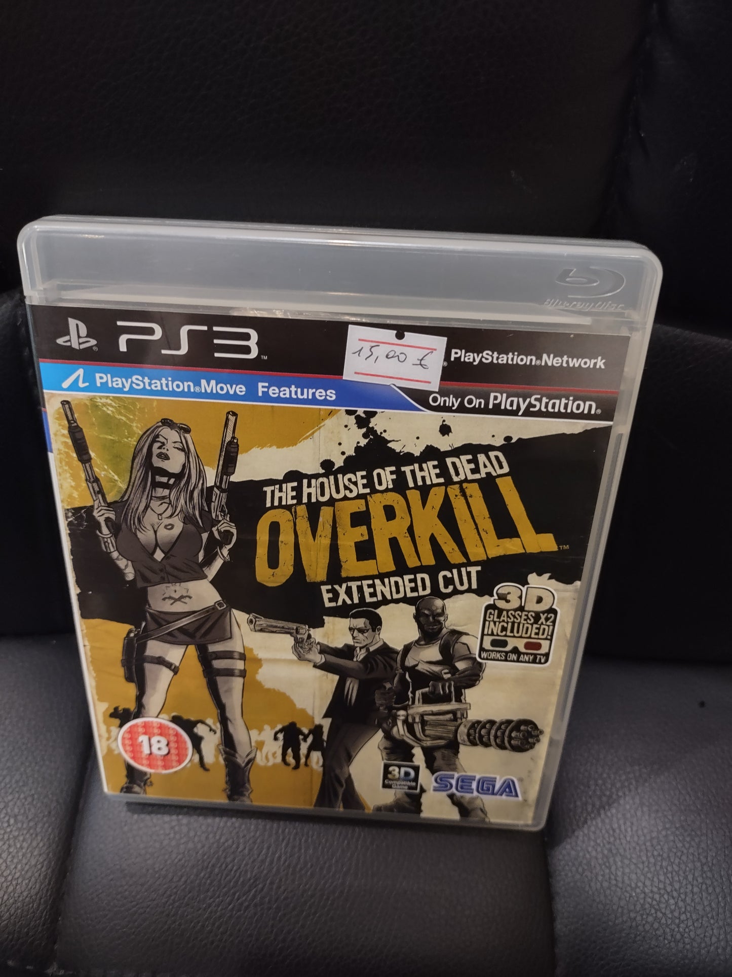 Gioco ps3 PlayStation house of dead overkill extended