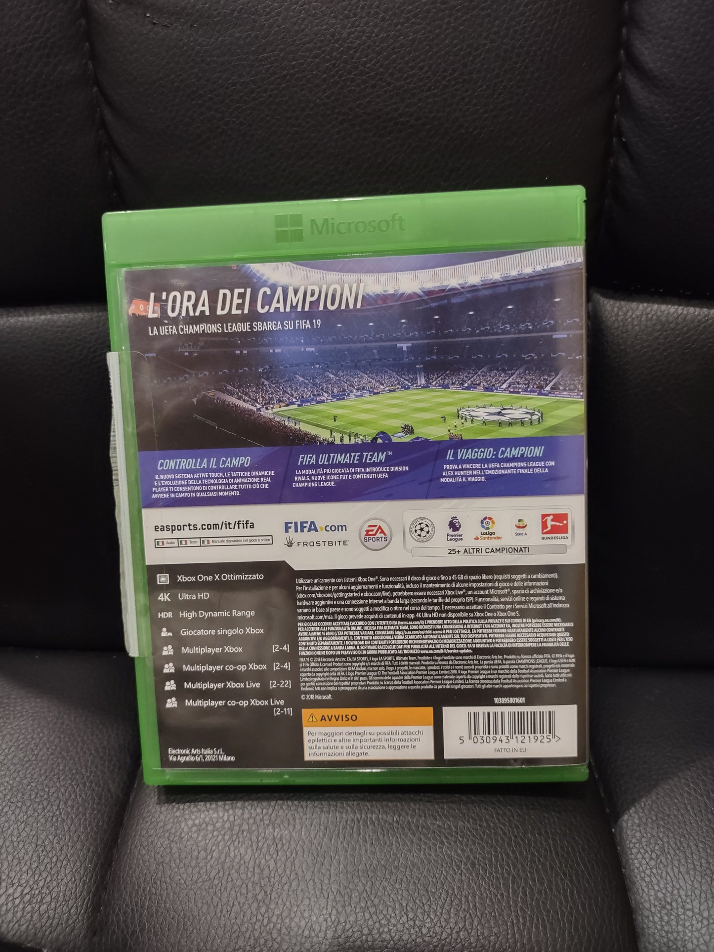 Gioco Xbox One fifa 19