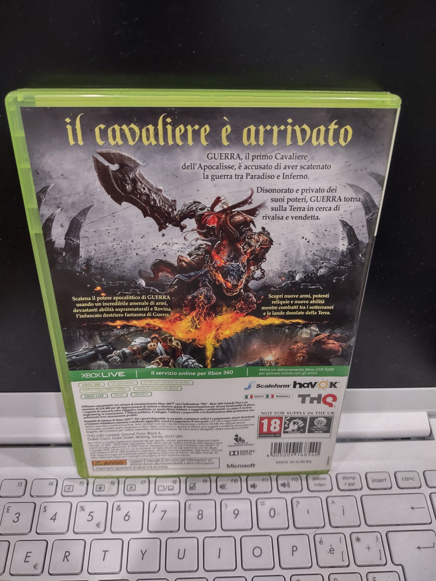 Gioco Xbox 360 darksiders 1