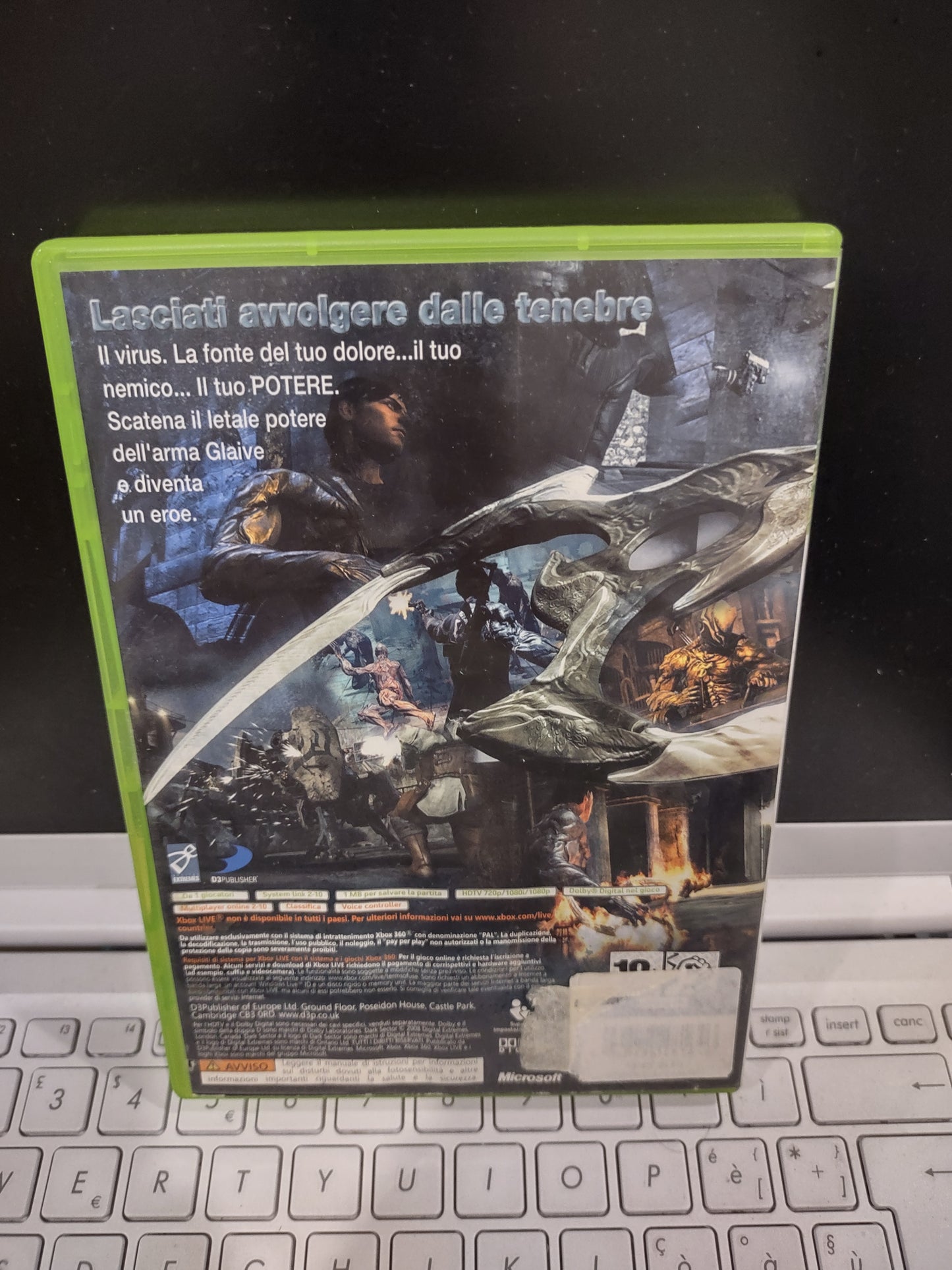 Gioco Xbox 360 dark Sector