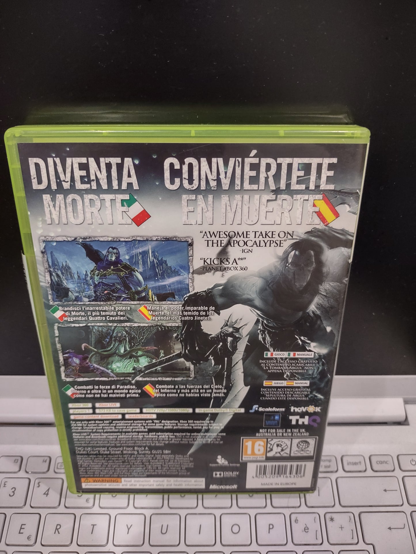 Gioco Xbox 360 darksiders 2