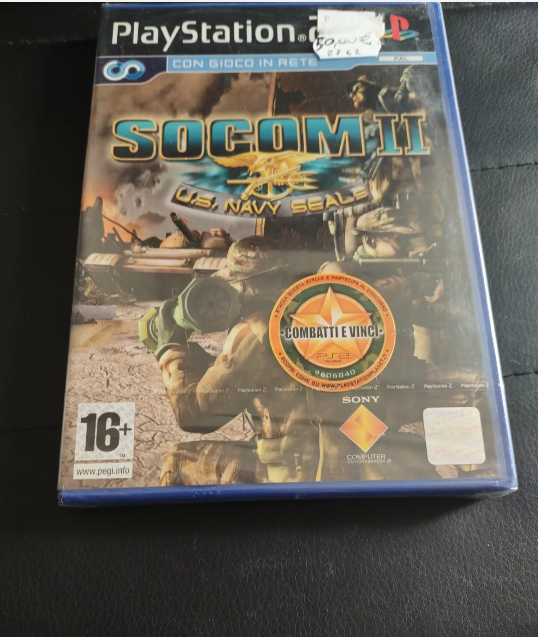 Socom 2 - U.S. Navy Seals - Sony Playstation 2 PS2 - PAL ITA