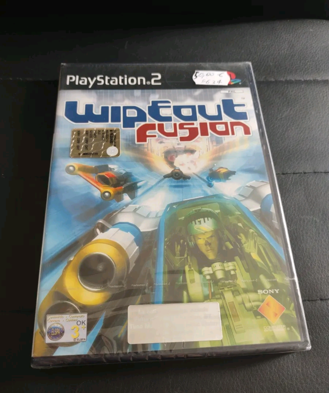 WIPEOUT FUSION PS2 PLAYSTATION ITALIANO NUOVO sigillato sealed PAL
