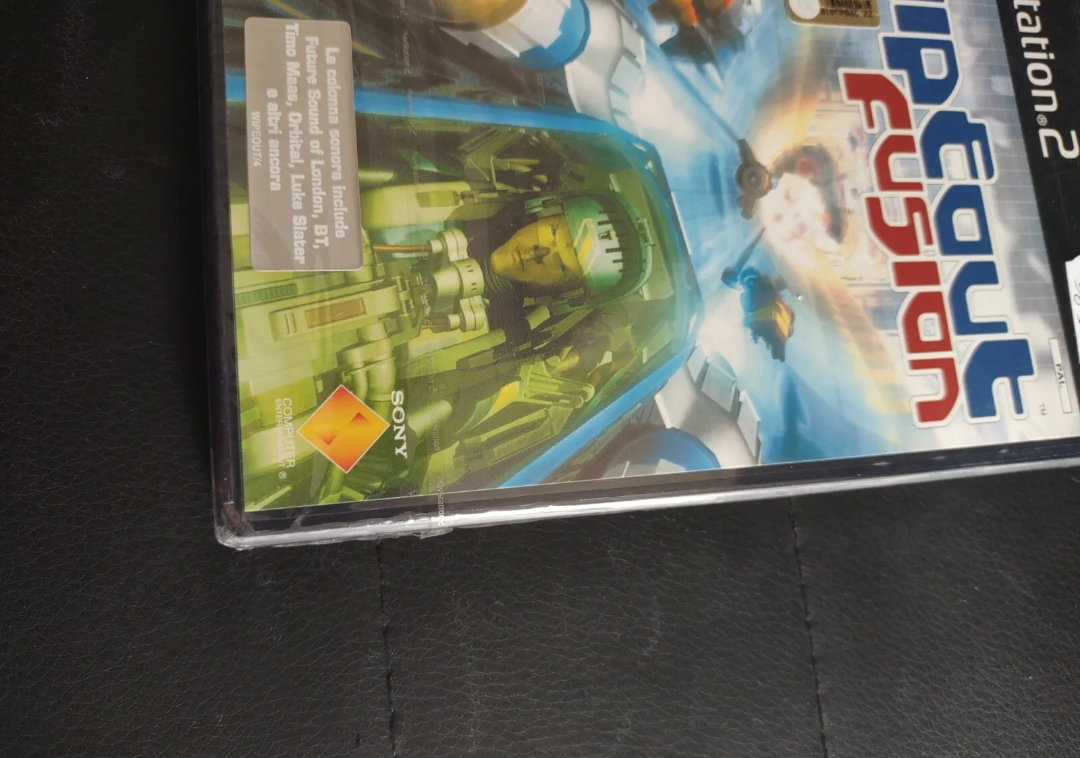 WIPEOUT FUSION PS2 PLAYSTATION ITALIANO NUOVO sigillato sealed PAL