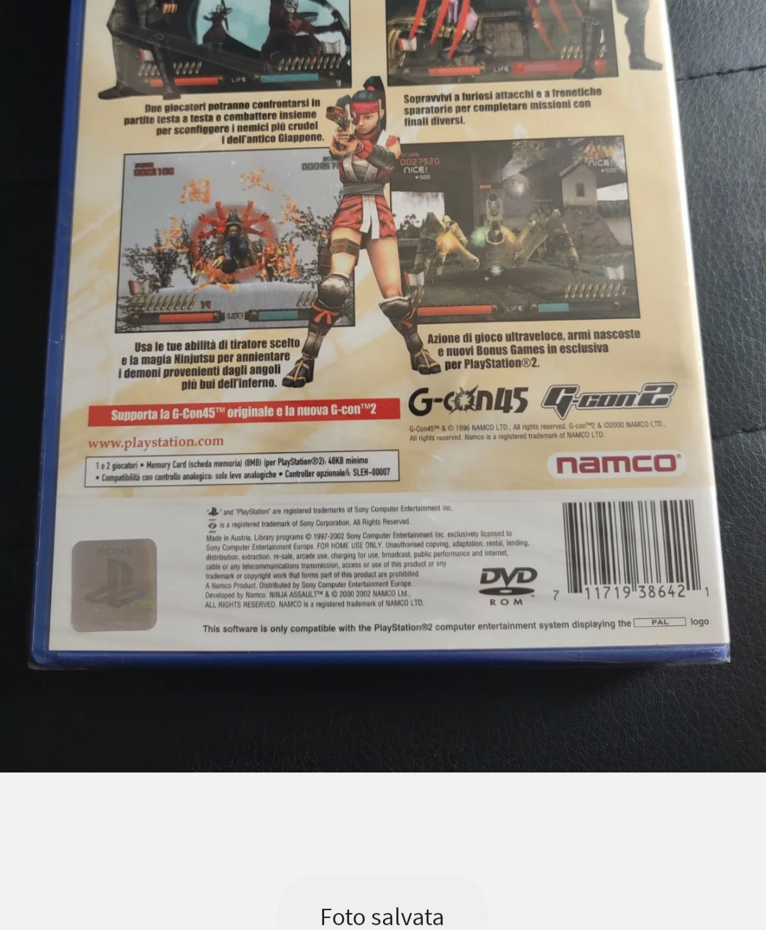 Ninja Assault PlayStation2, NUOVO, Sigillato sealed italiano