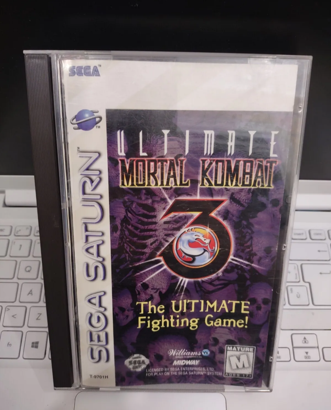 ULTIMATE MORTAL KOMBAT 3 per SEGA SATURN usa Midway funzionante