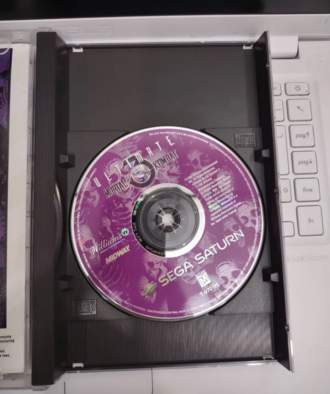 ULTIMATE MORTAL KOMBAT 3 per SEGA SATURN usa Midway funzionante