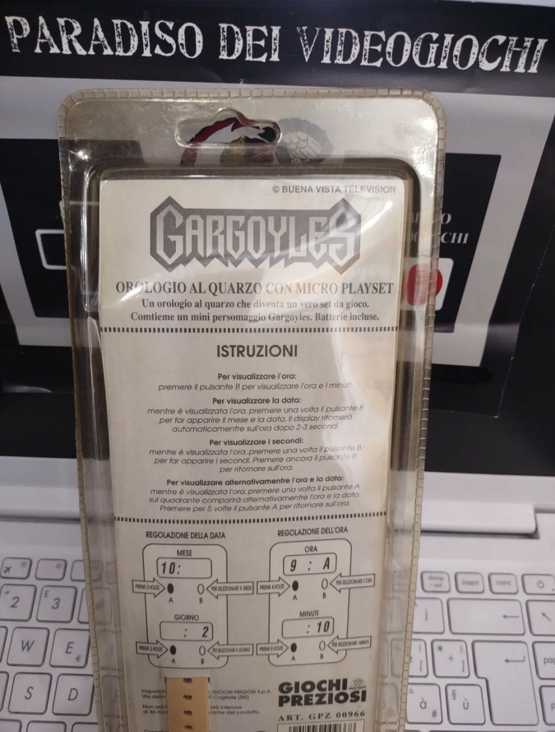Orologio Gargoyles Giochi Preziosi Nuovo Sigillato Contiene Un Mini Golia