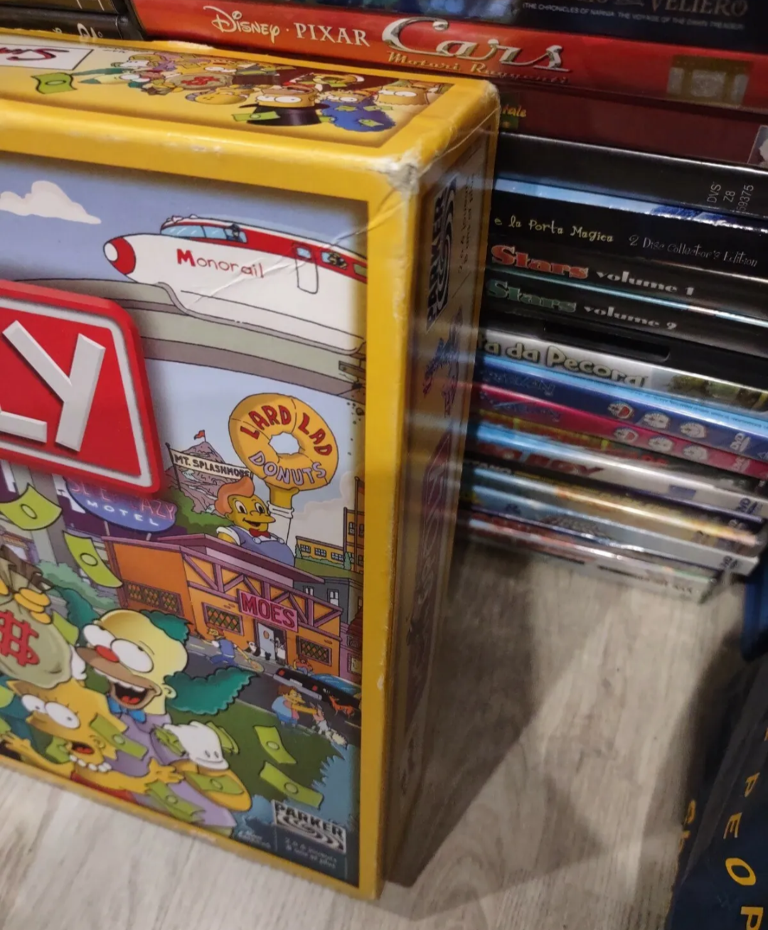 Monopoly The Simpsons Parker Raro Hasbro Interno Nuovo Versione Fr