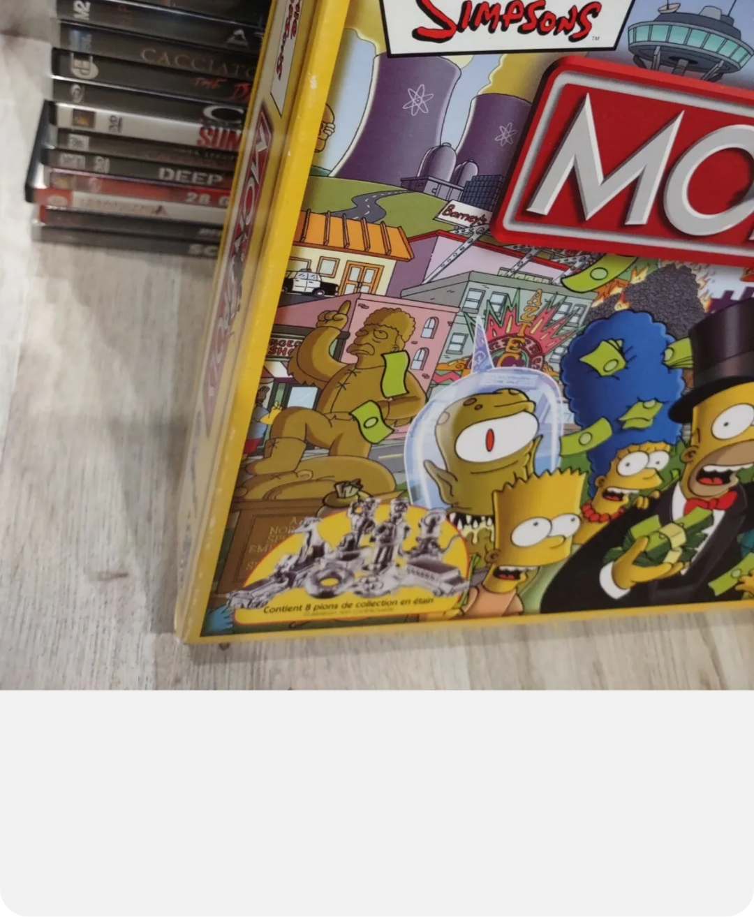 Monopoly The Simpsons Parker Raro Hasbro Interno Nuovo Versione Fr