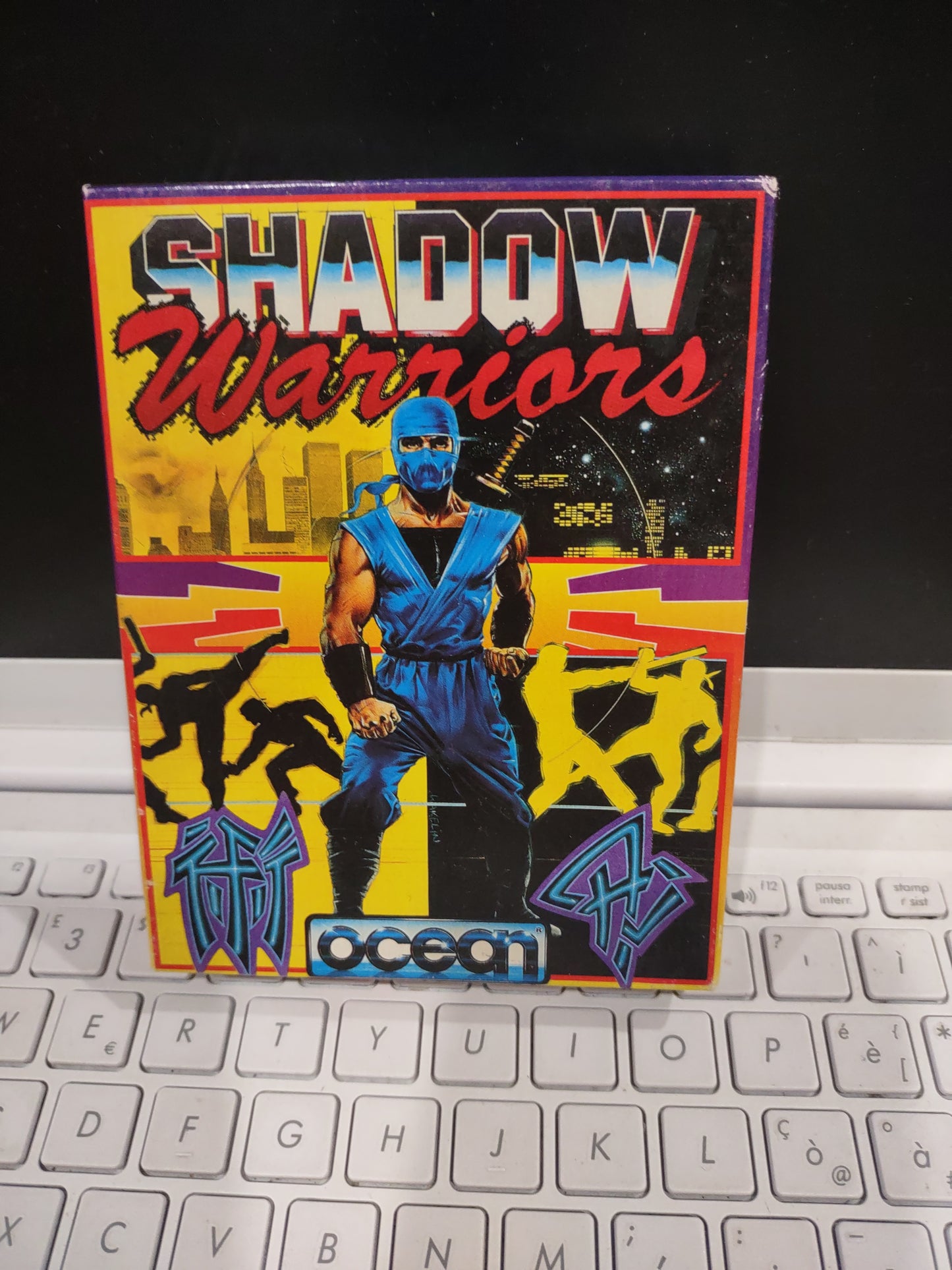 Gioco commodore 64 cassette Shadow warriors