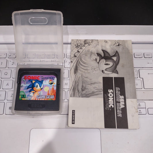 Gioco cartuccia loose sega game Gear Sonic the hedgehog