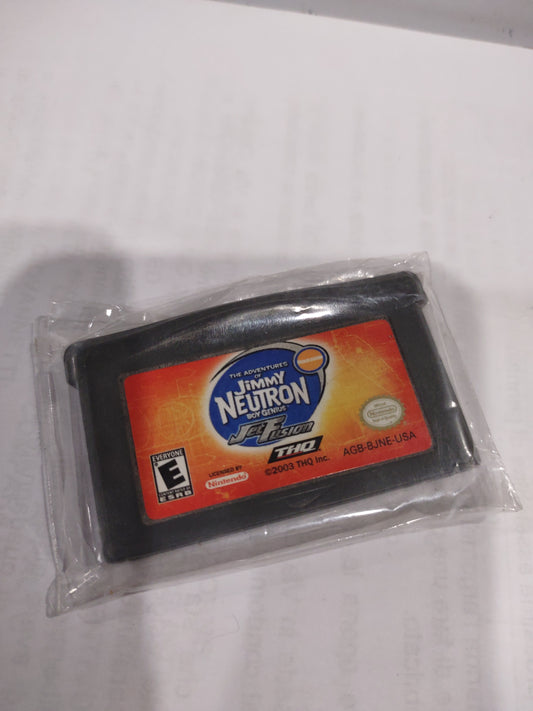 Gioco Nintendo gameboy Advance Jimmy neutron