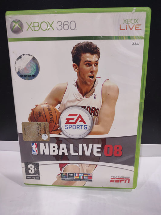 Gioco Xbox 360 basket Nba live 08