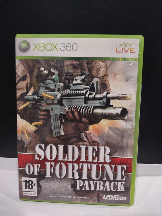 Gioco Xbox 360 soldier of fortune payback